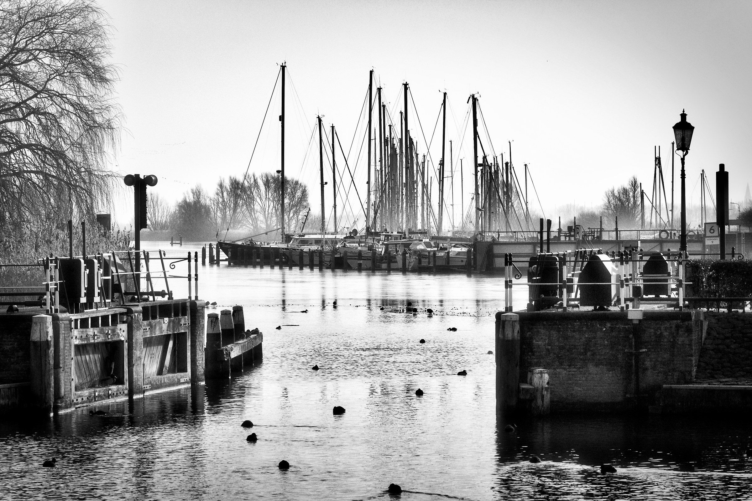 Sluis Benedensas - Vlietdijk - Nederland