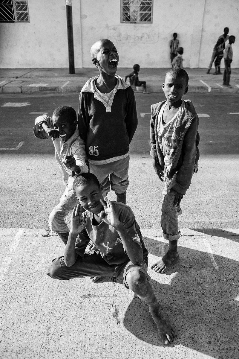 playing on the street