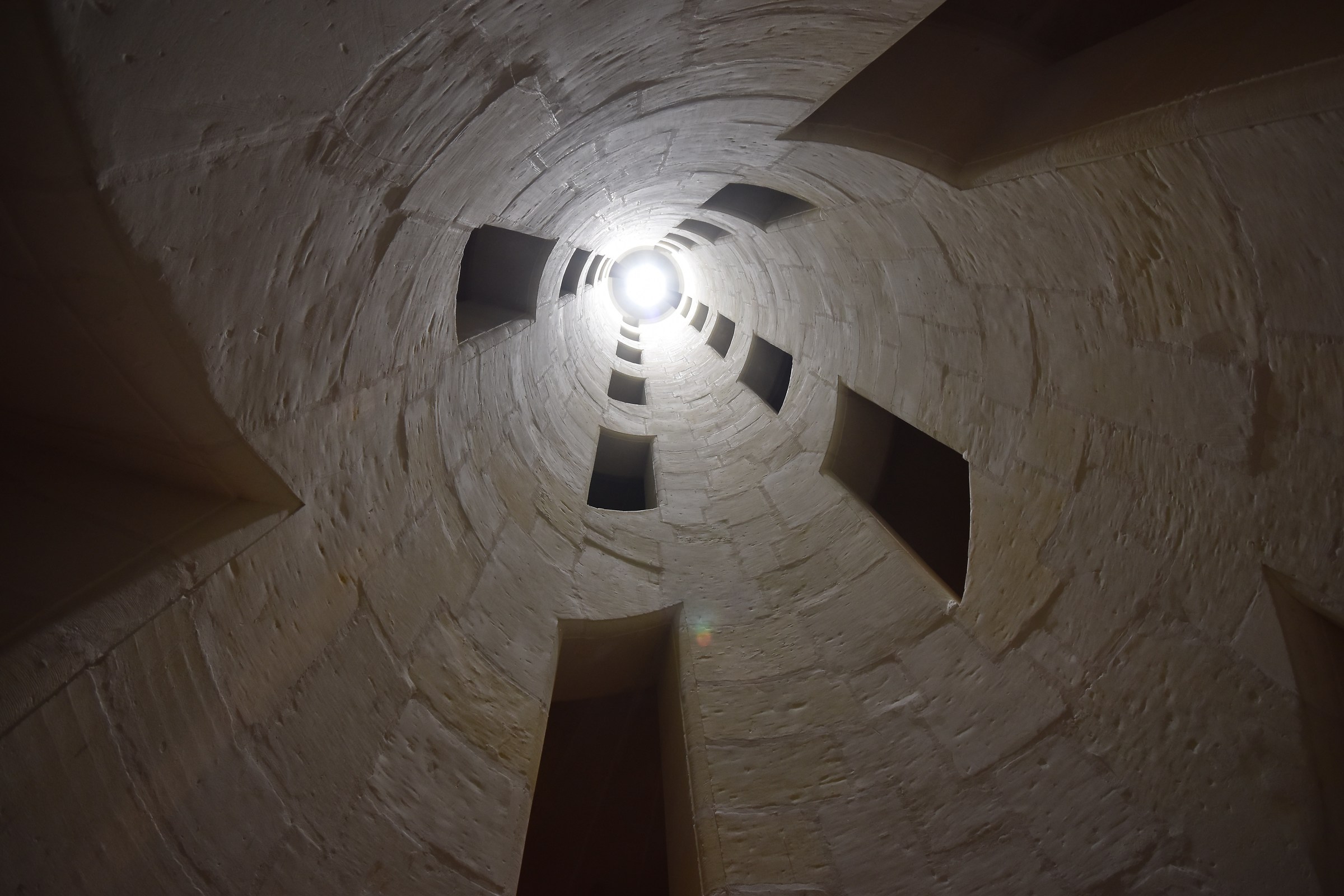 at the end of the light