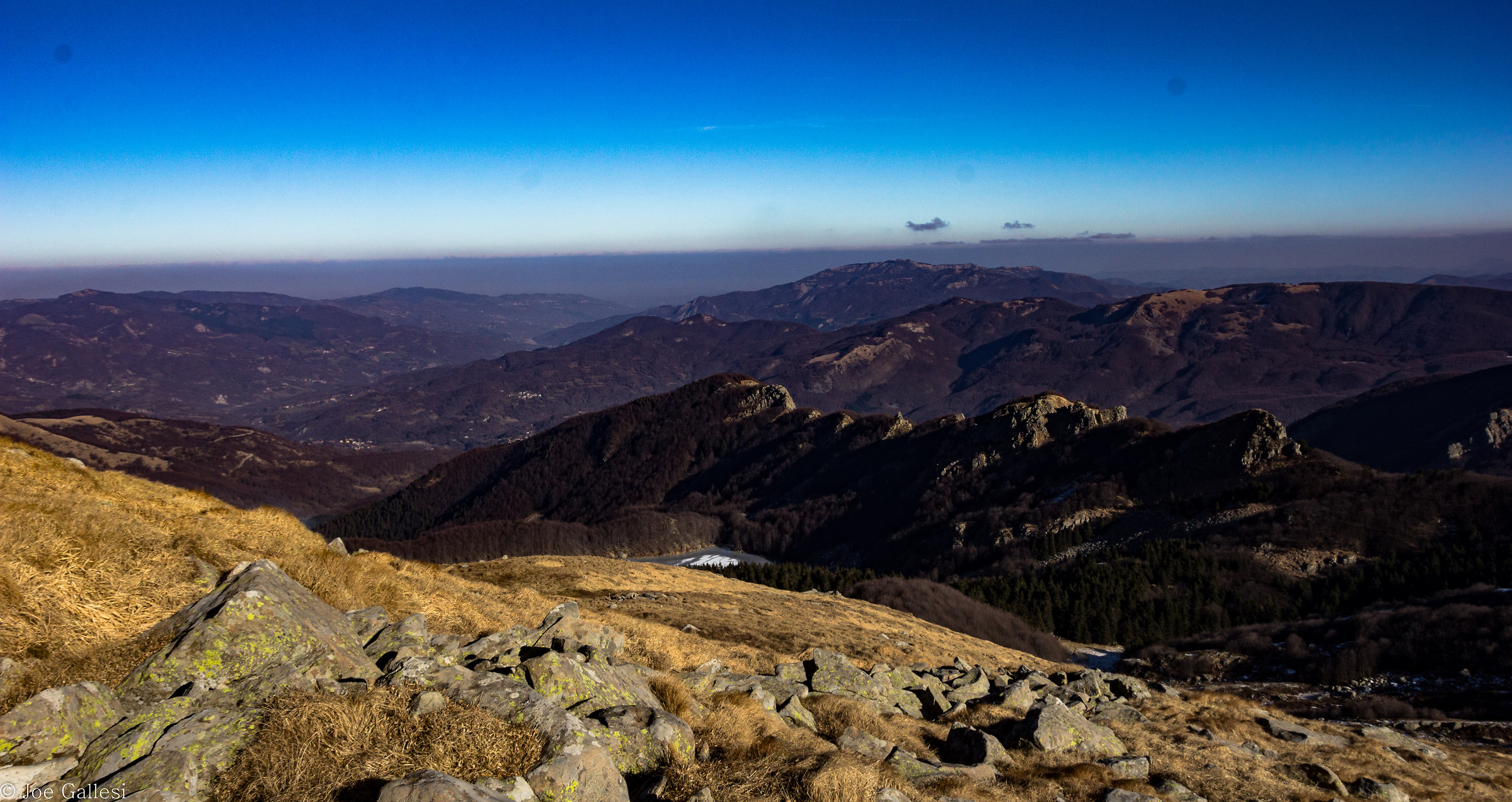 ...dall'alto del crinale...gli appenini!!