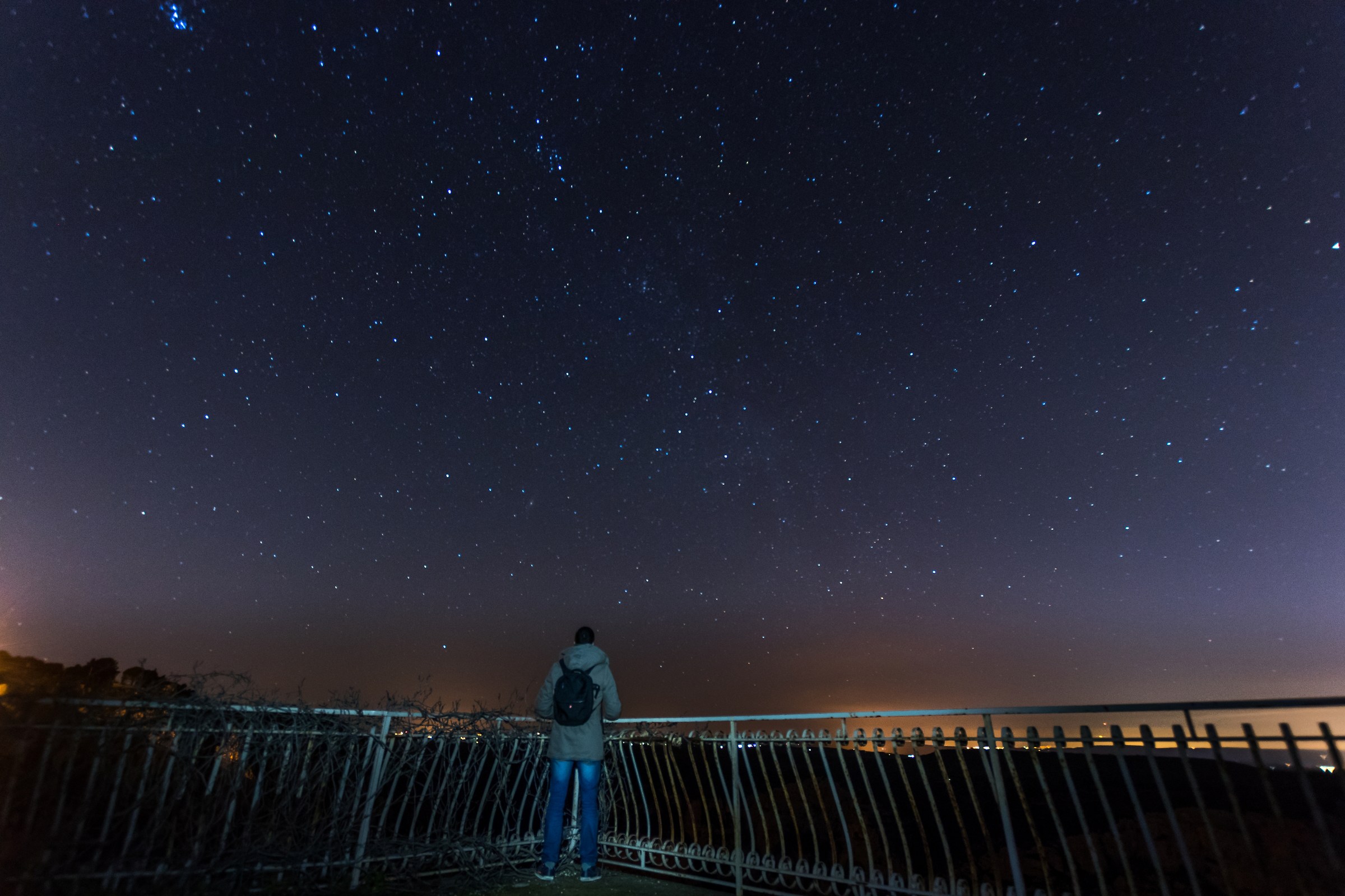 The balcony on space