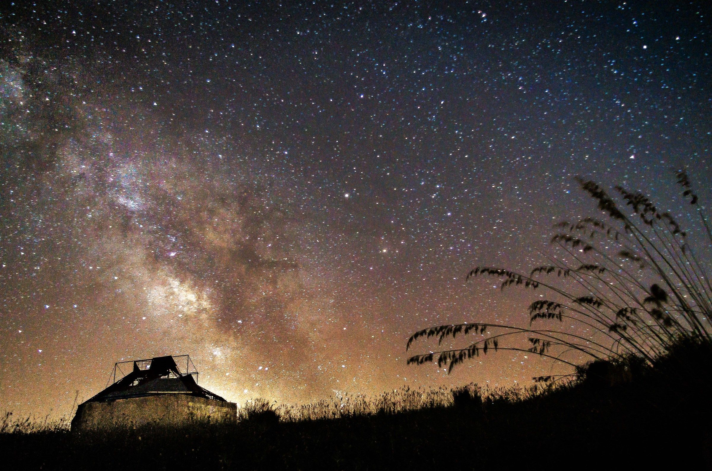 The Milky Way and the old astronomical observatory