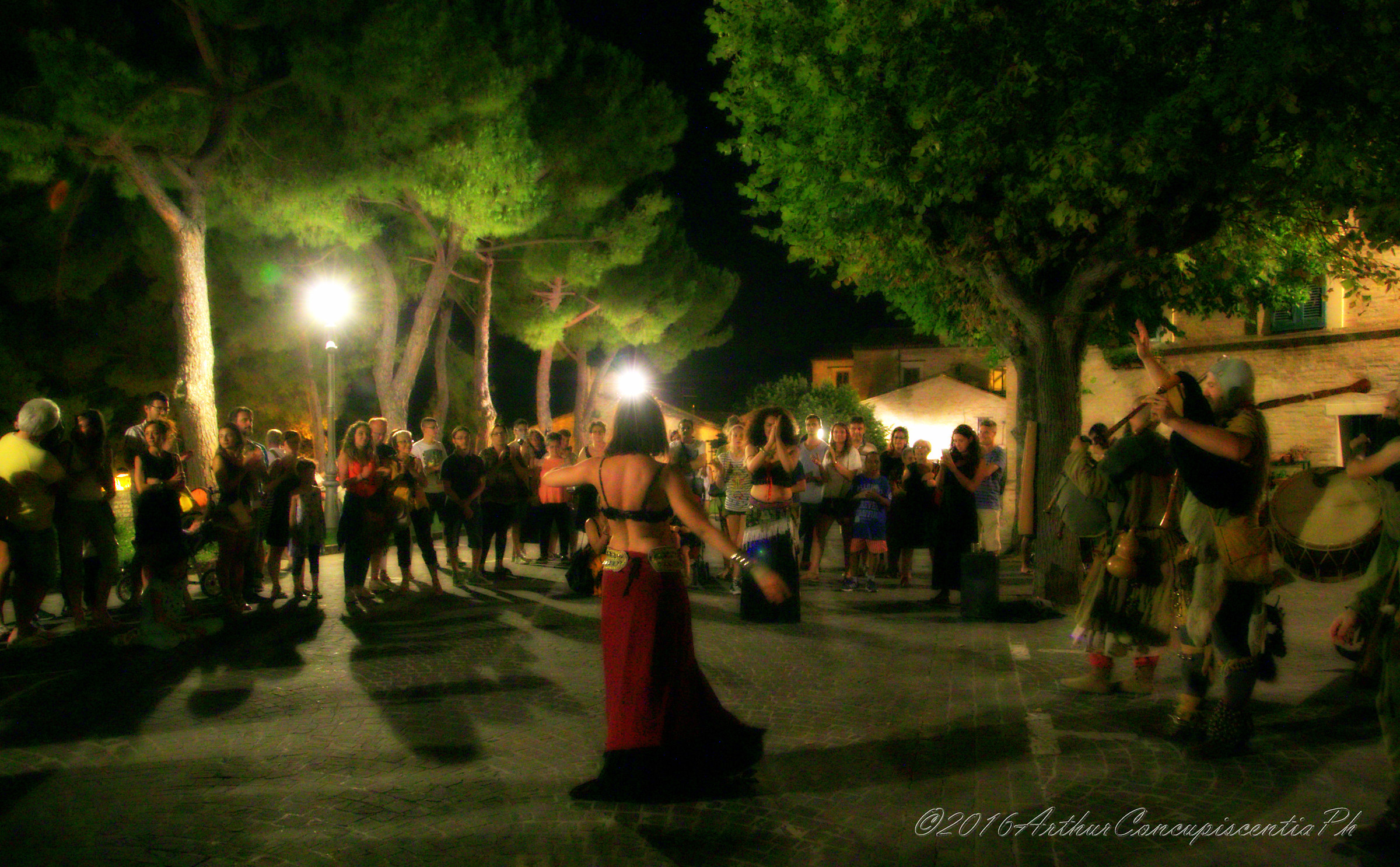 musicians and dancers