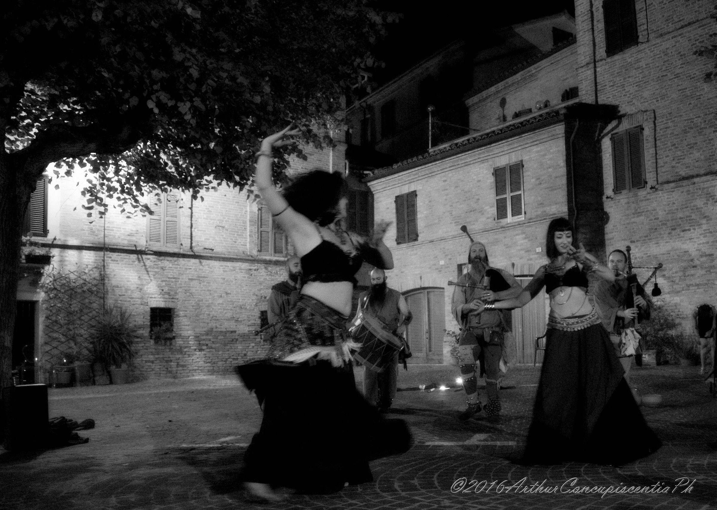 musicians and dancers