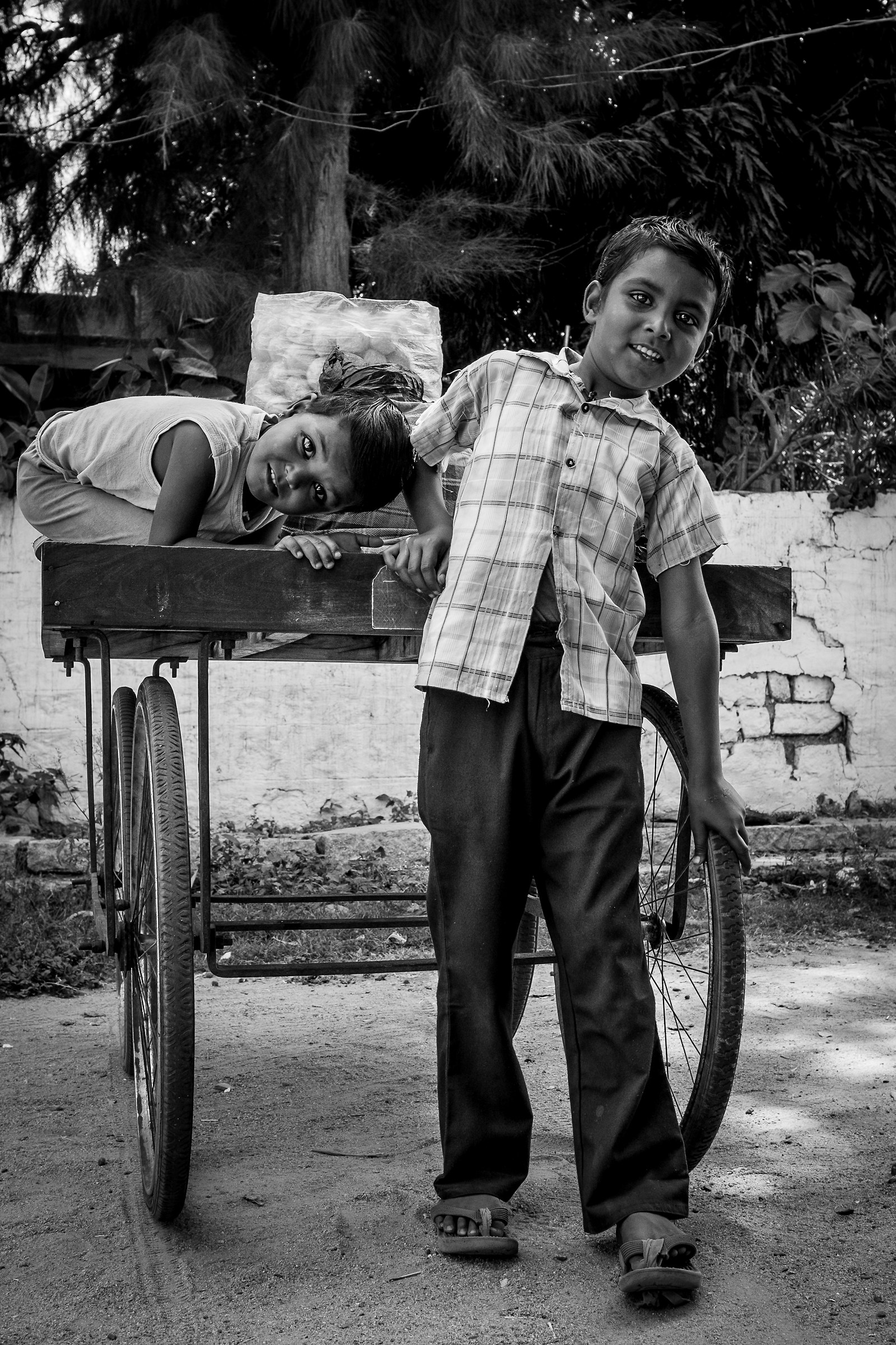 Piccoli venditori ambulanti