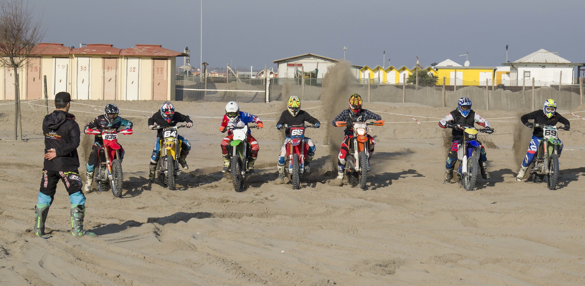 Motocross starting over ...