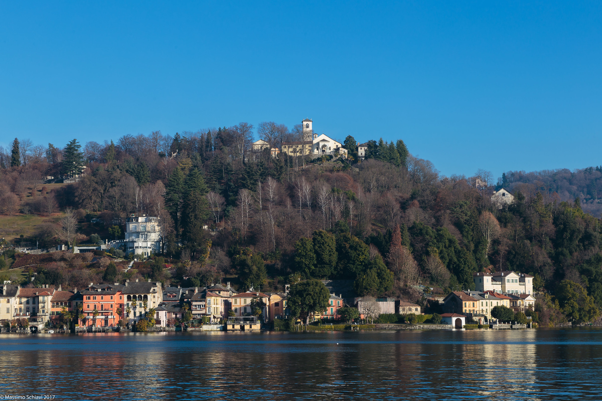 Orta San Giulio and its Sacro Monte.