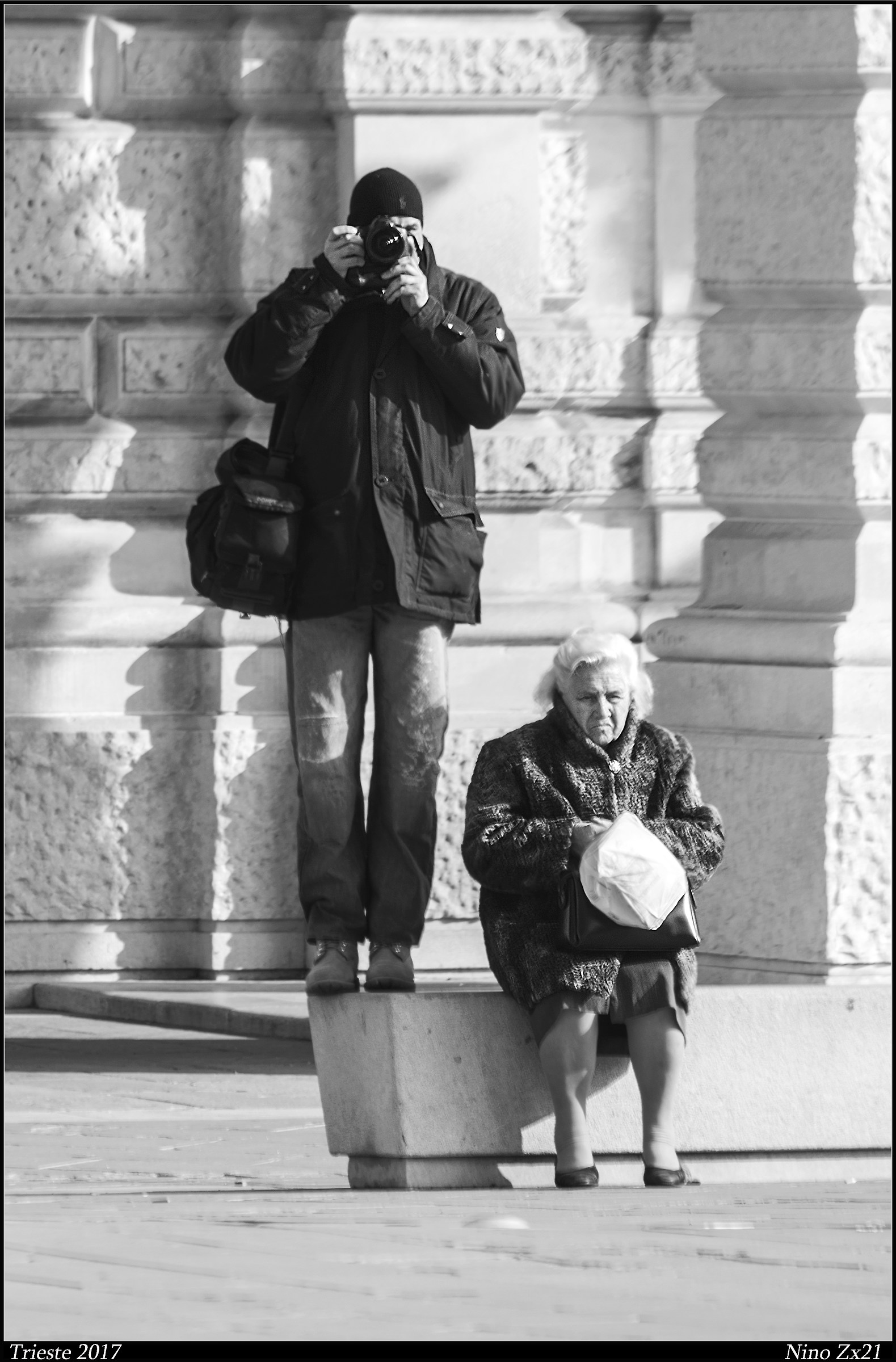 Mimetizzazione per street fotografico.