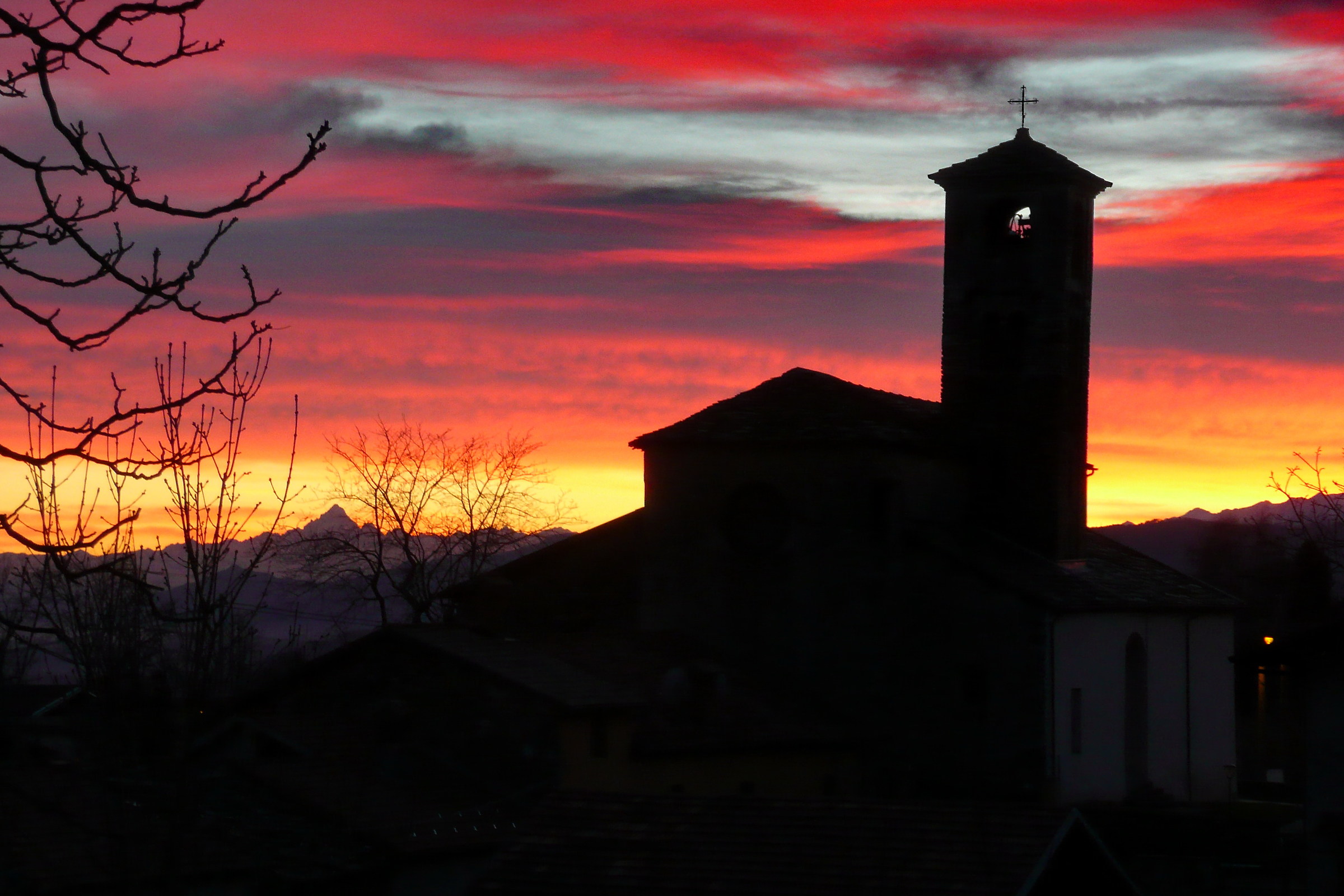 Canavese from Monte Viso good weather hopefully ...