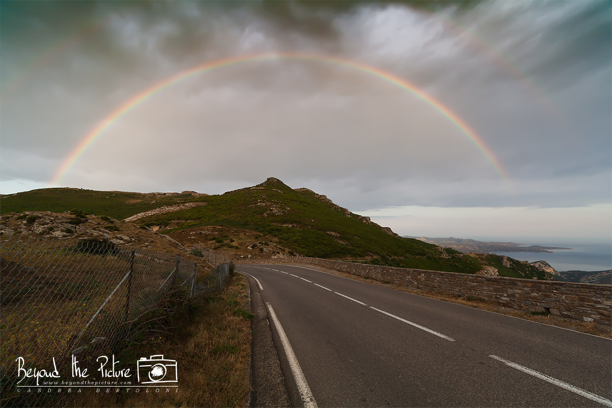 Arcobaleno al Col de Teghime