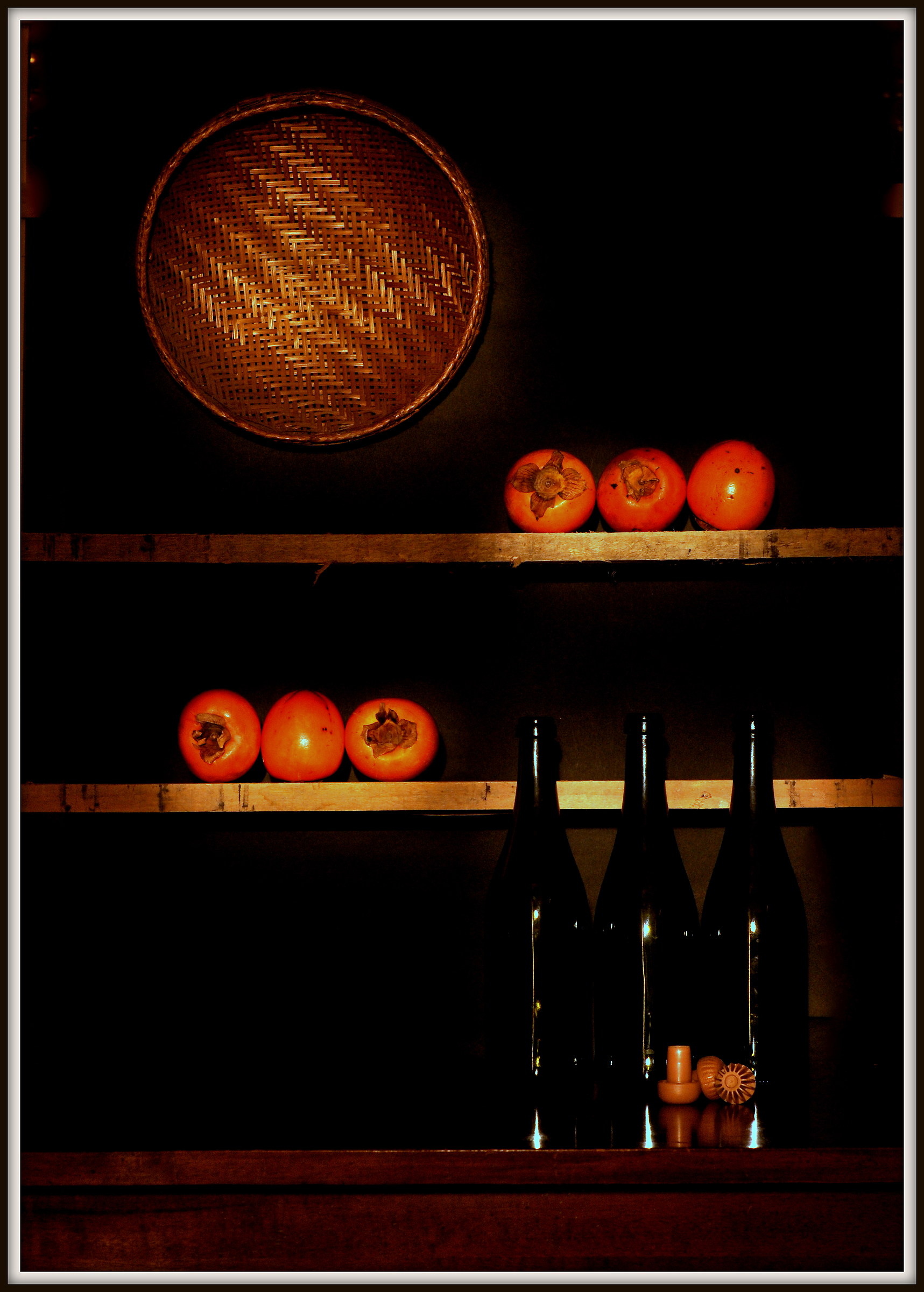 In un angolo della cucina / Light Painting