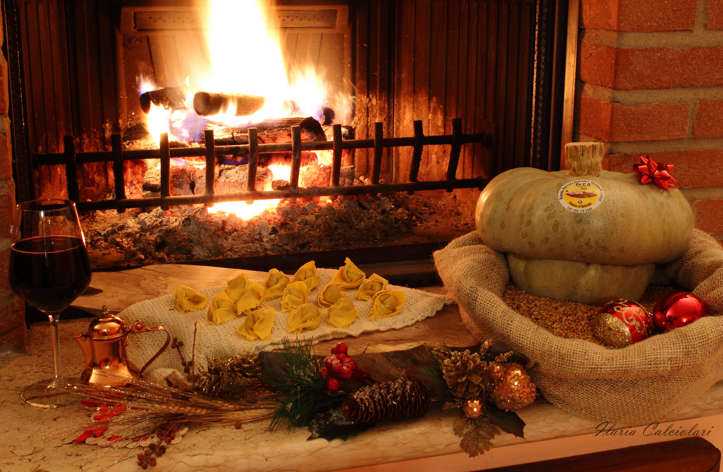 Christmas Eve valance