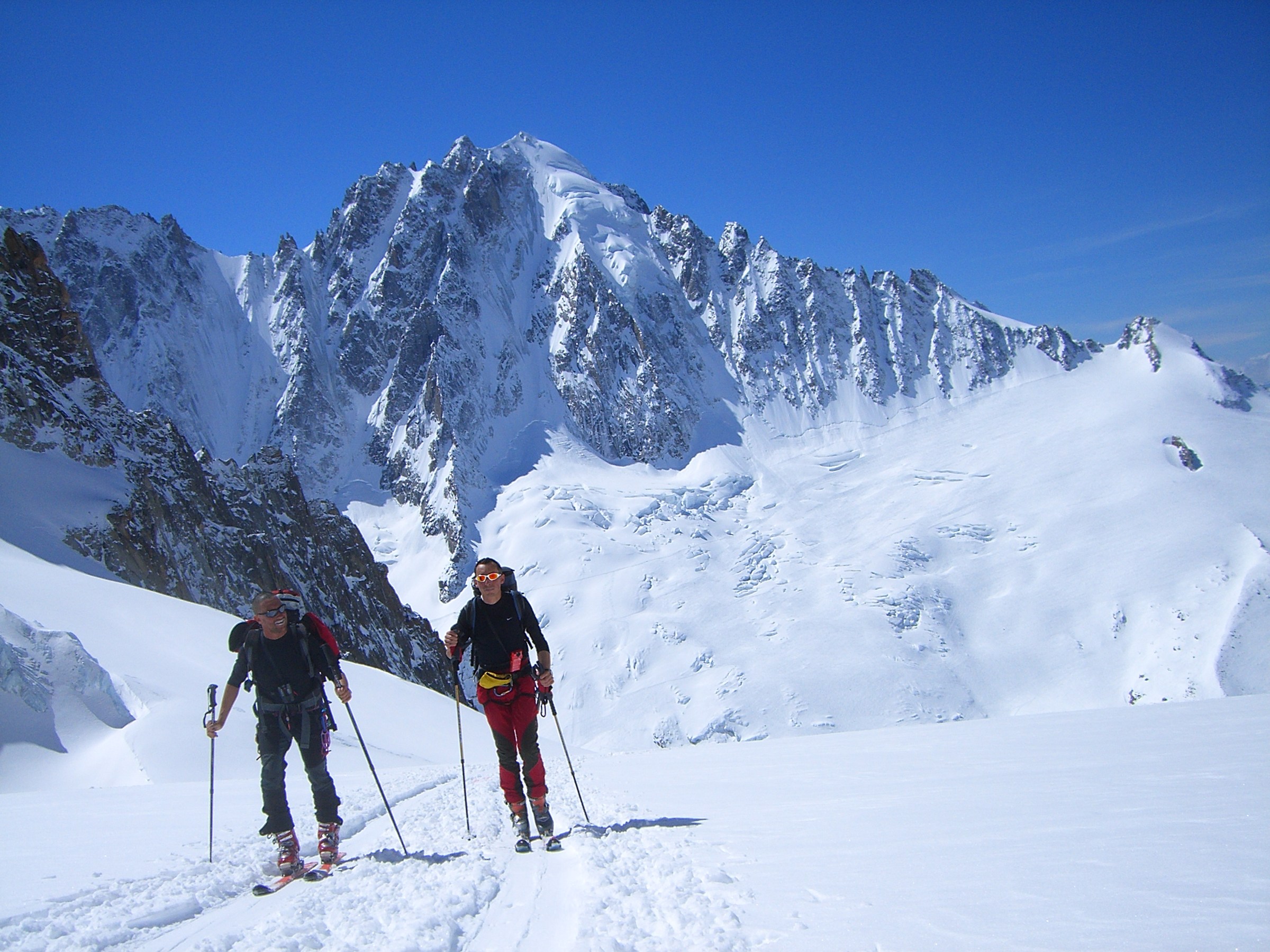 crossing Chamonix Zermatt