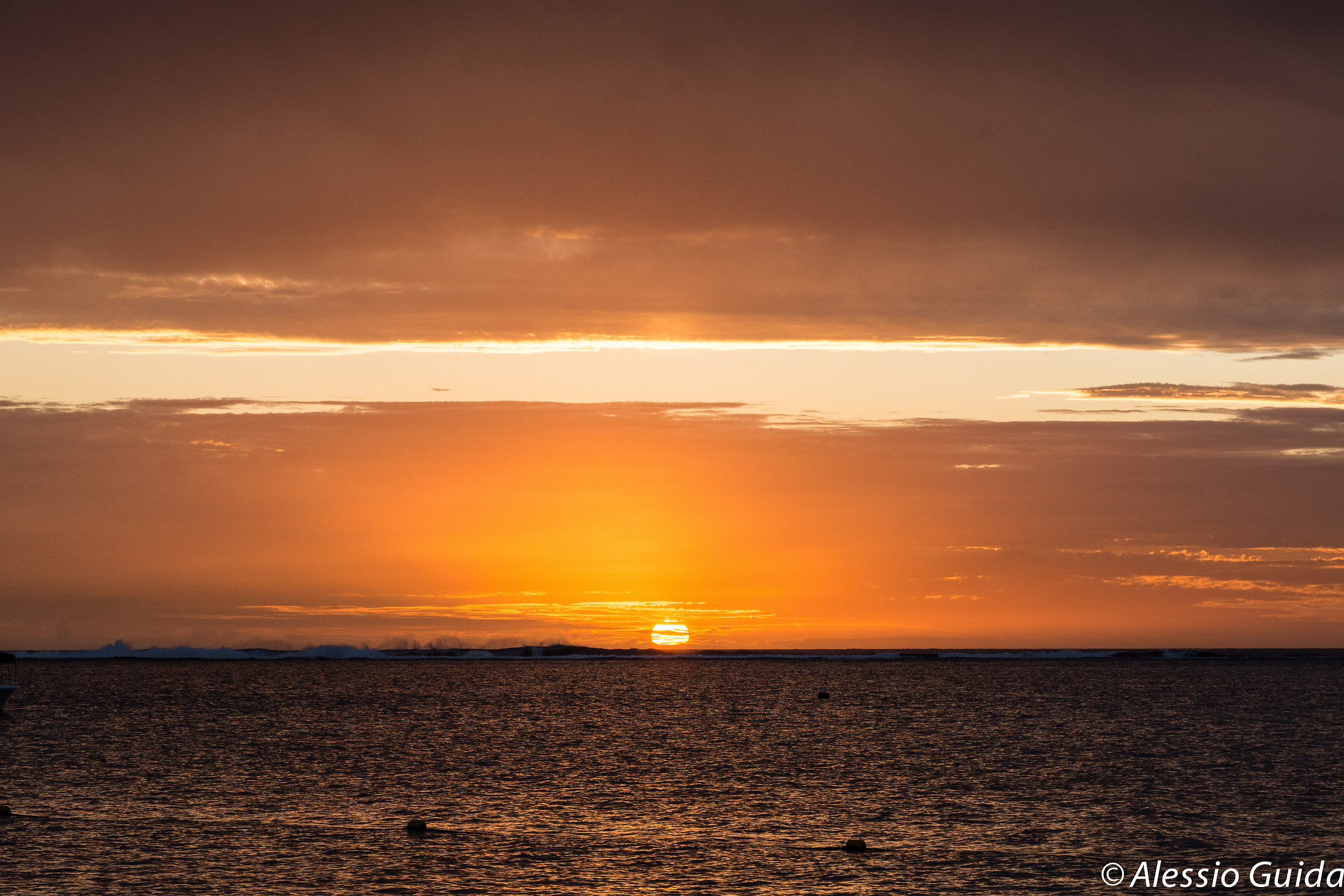 Sunset Mauritius