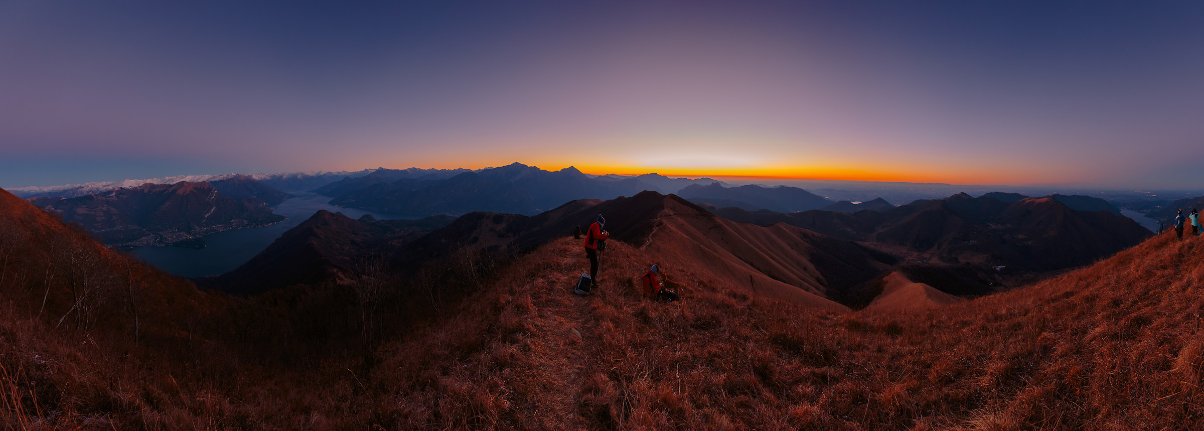 Alba al San Primo (Como) 06-01-2016