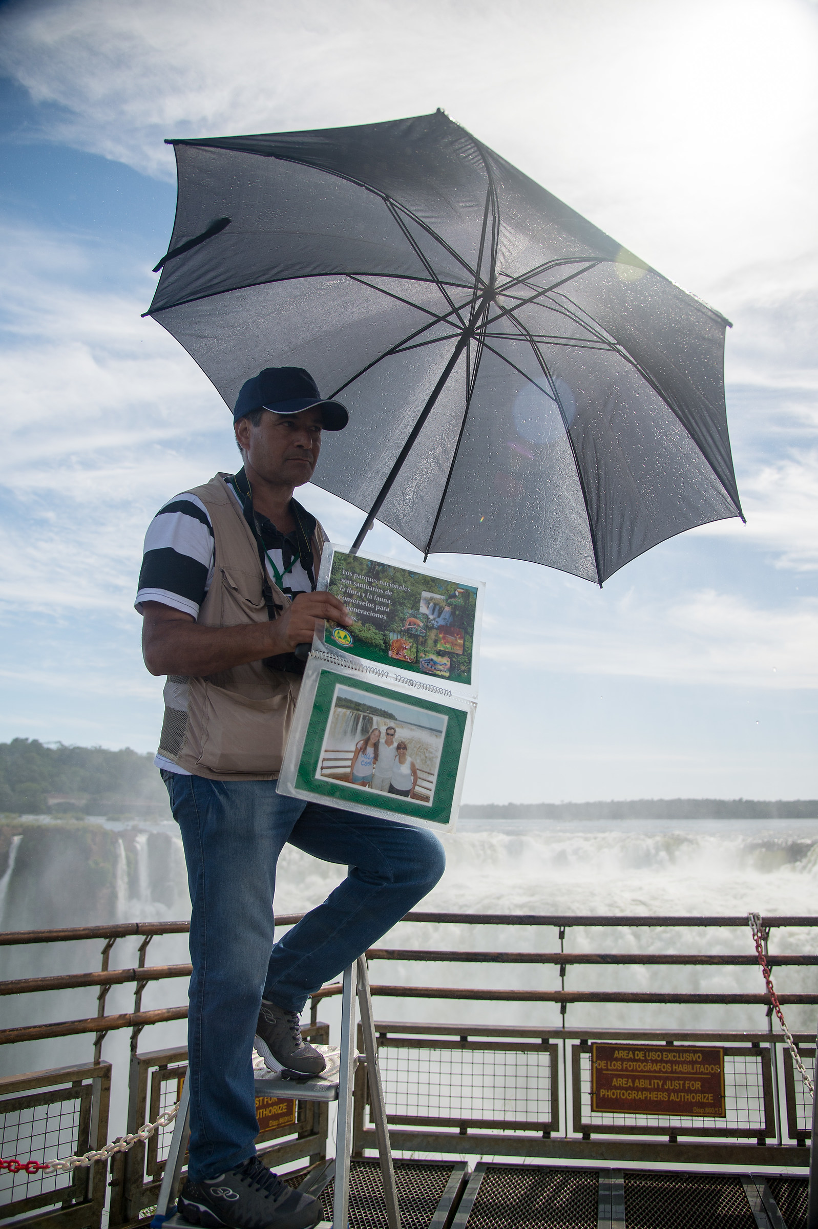 ...lavoro a Foz do Iguaçu..