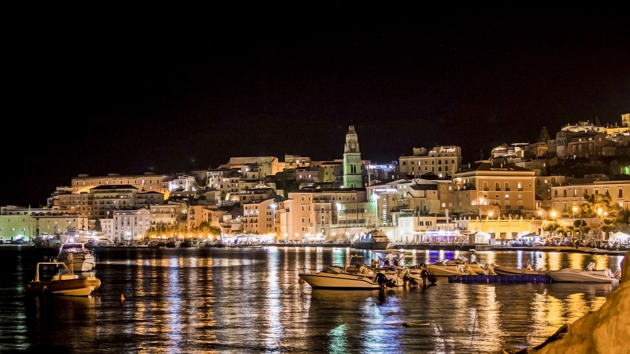 Gaeta at night