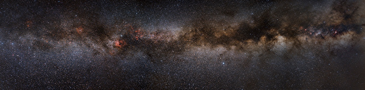 Via Lattea da Forca Canapine