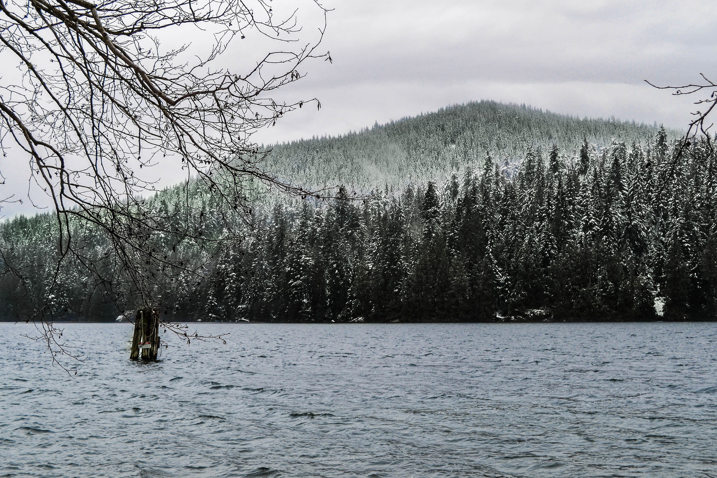 Winter time on the Pacific Ocean