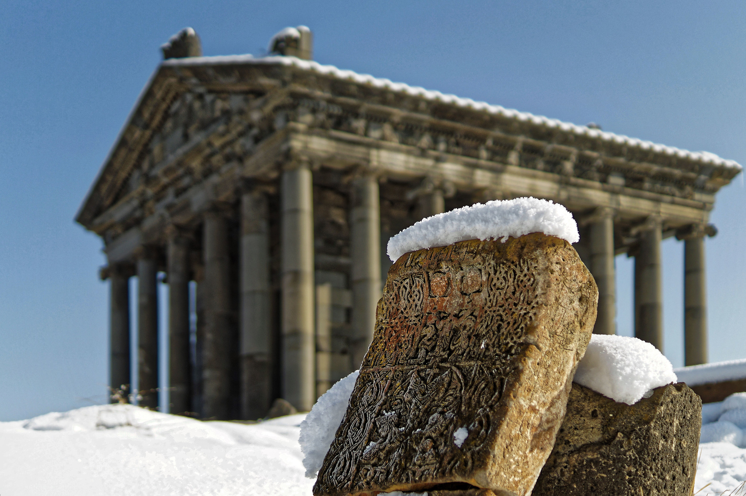 Pagan temple of Garni, Armenia