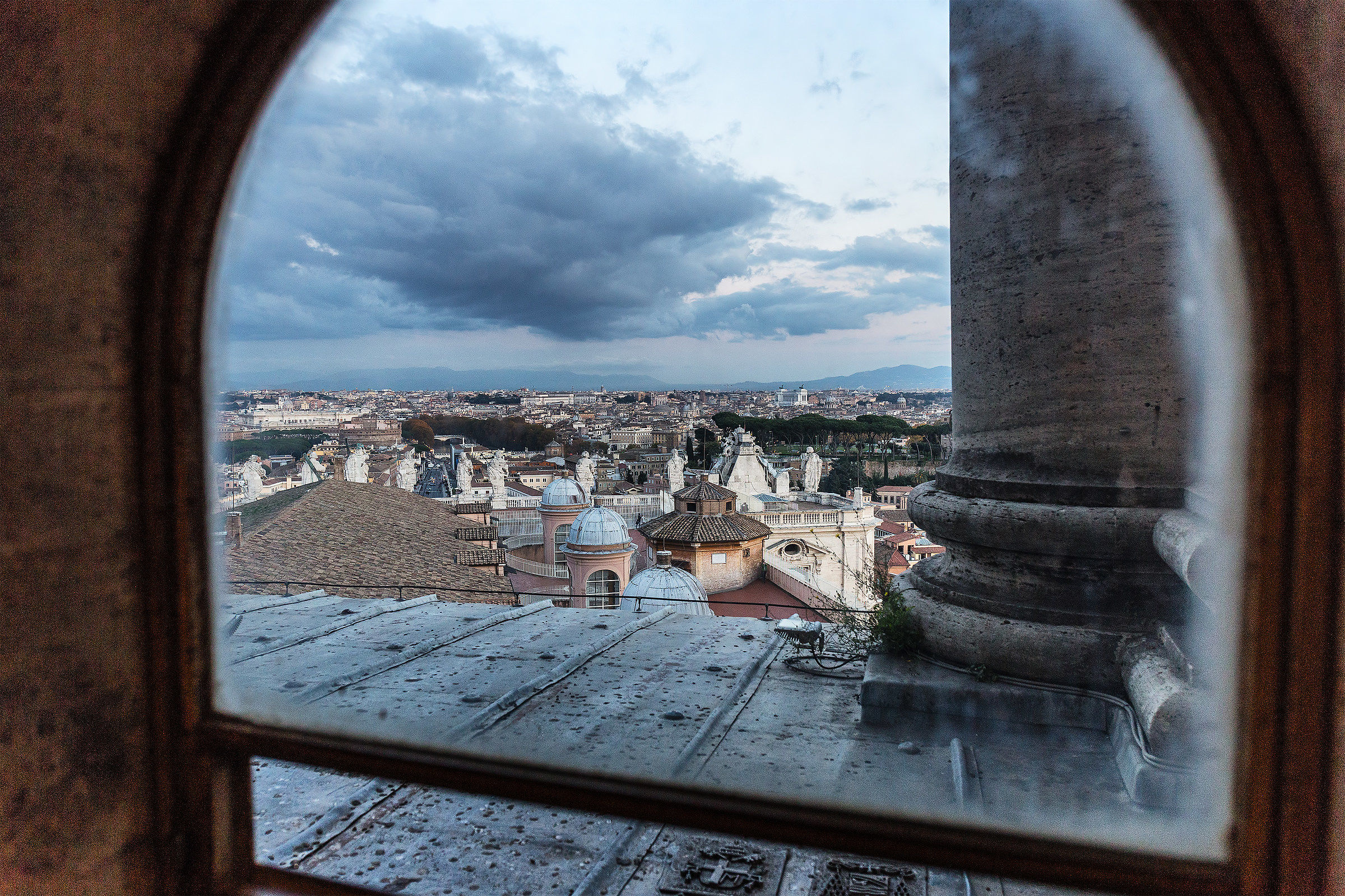 Roma attraverso una finestra