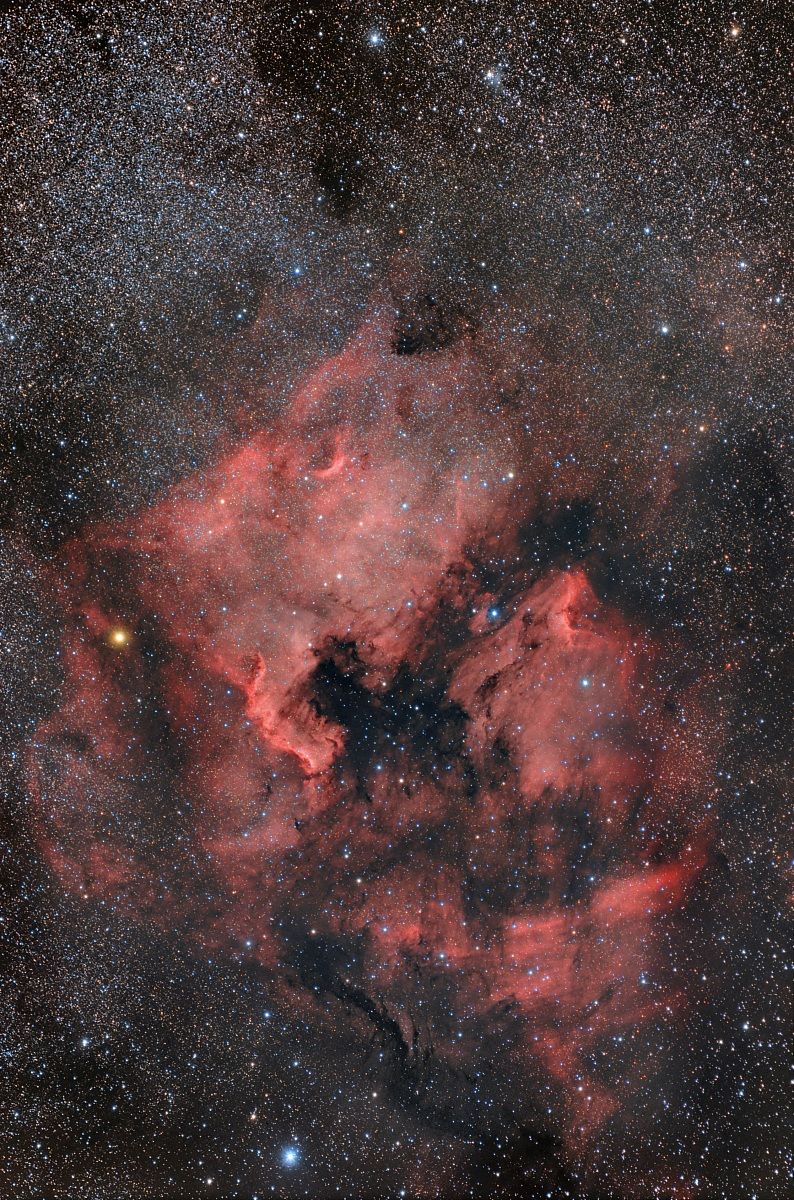 Nebulose Nord America e Pellicano