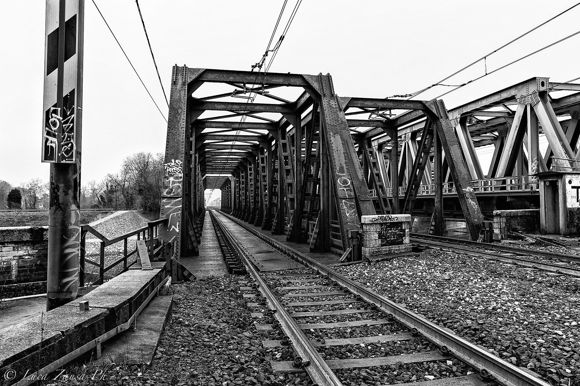 Railway bridge over the Brenta (pd)
