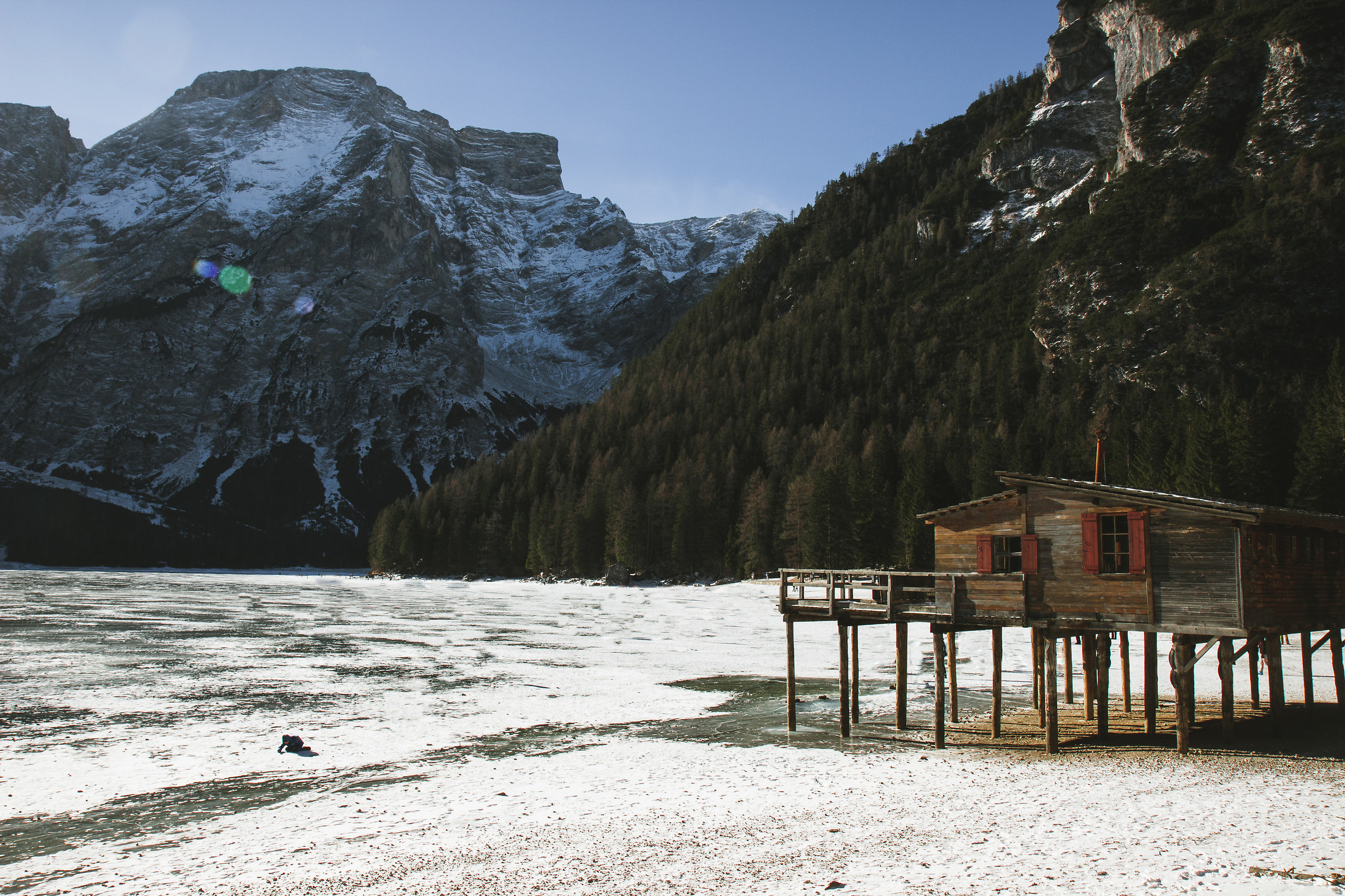 Lake Braies- winter