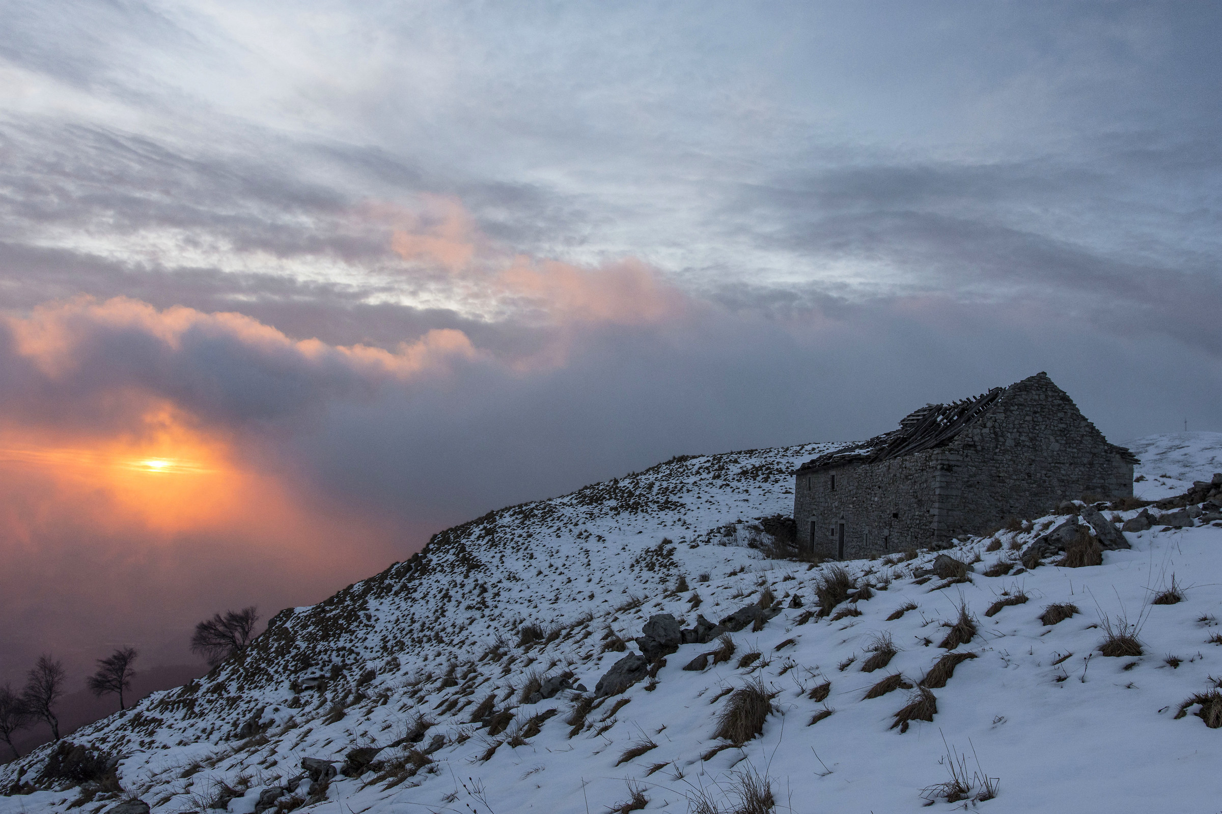 Red sky at night ...