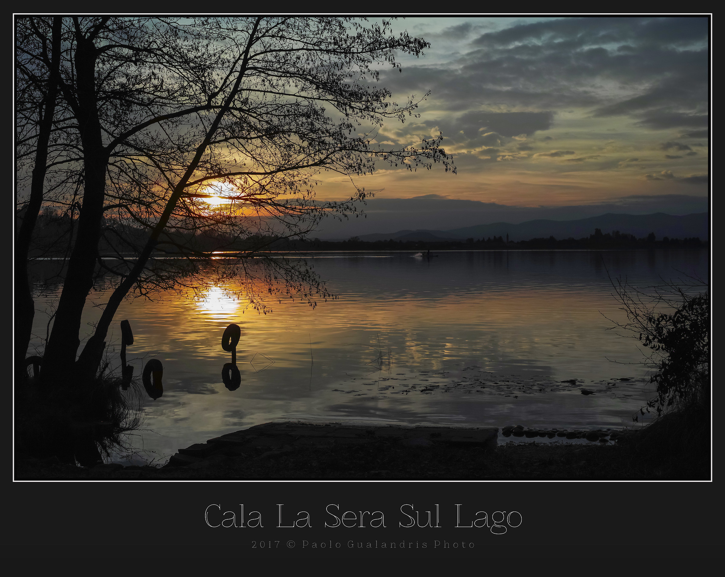 Cala La Sera Sul Lago