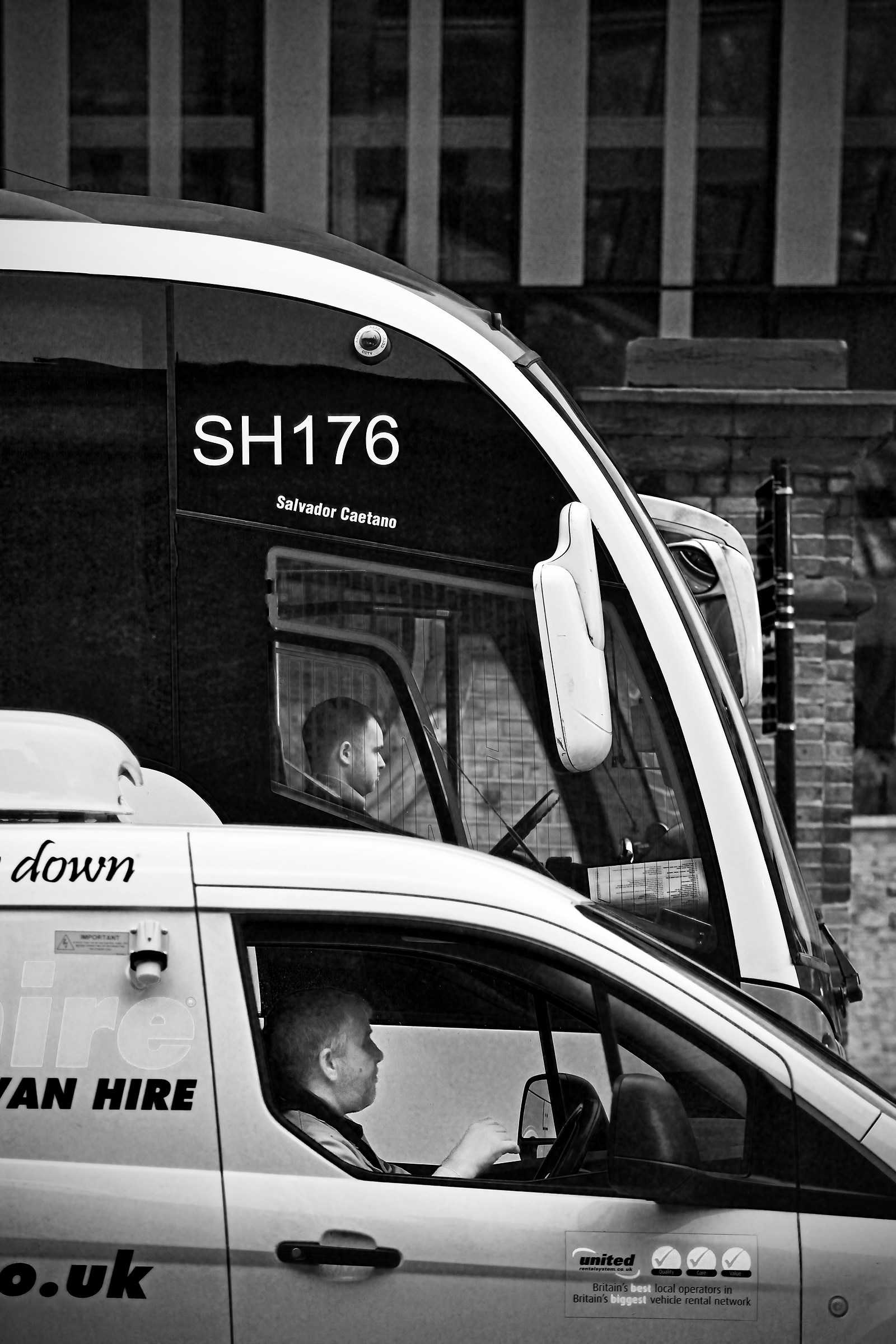 Stopped at the Traffic Lights, London