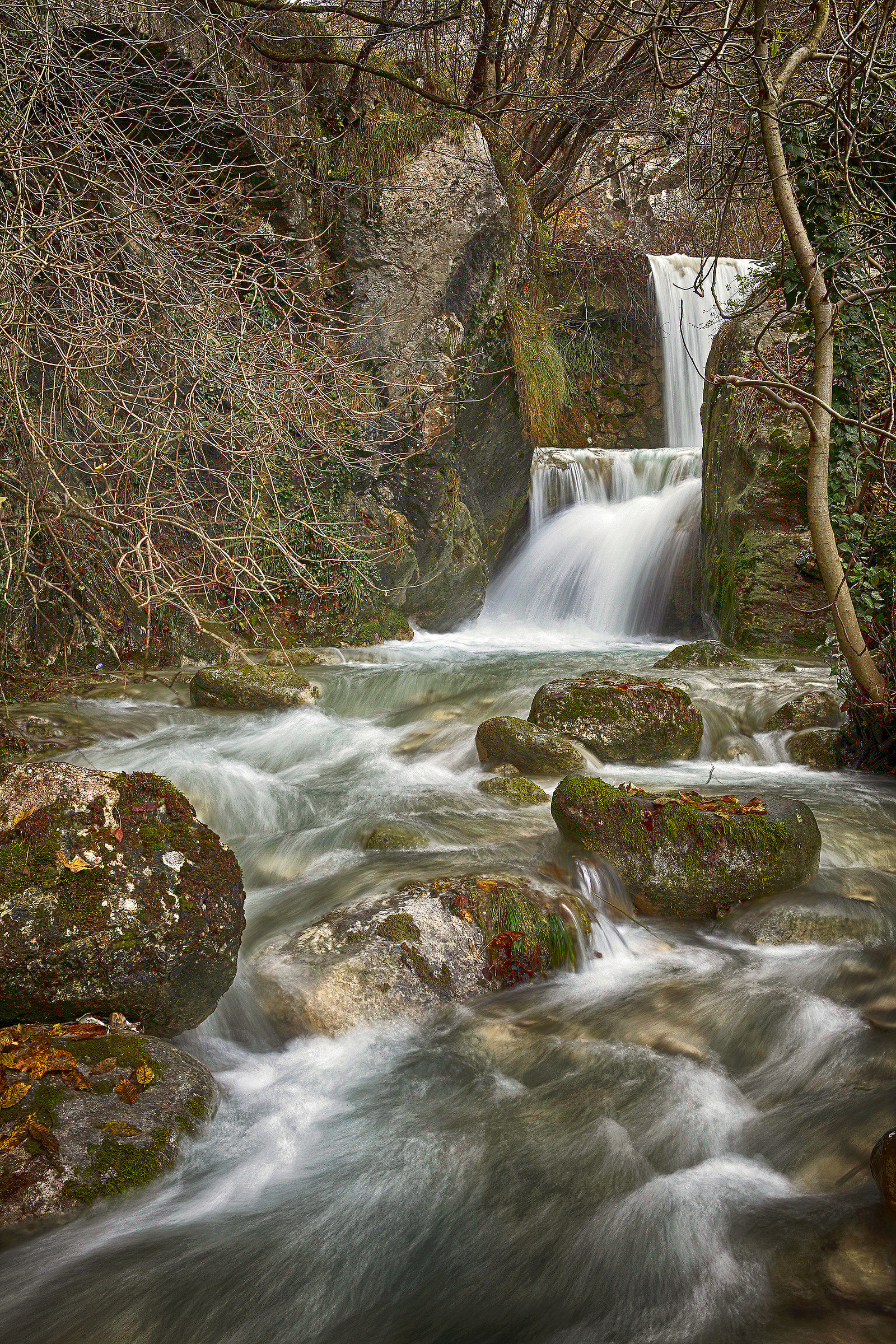 Clear, fresh and sweet water ...