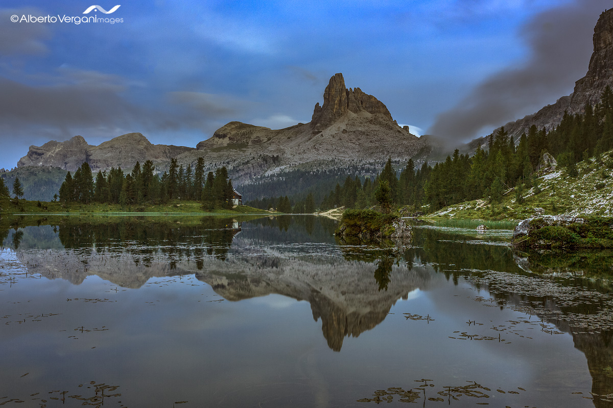 Verso sera sul Lago Federa