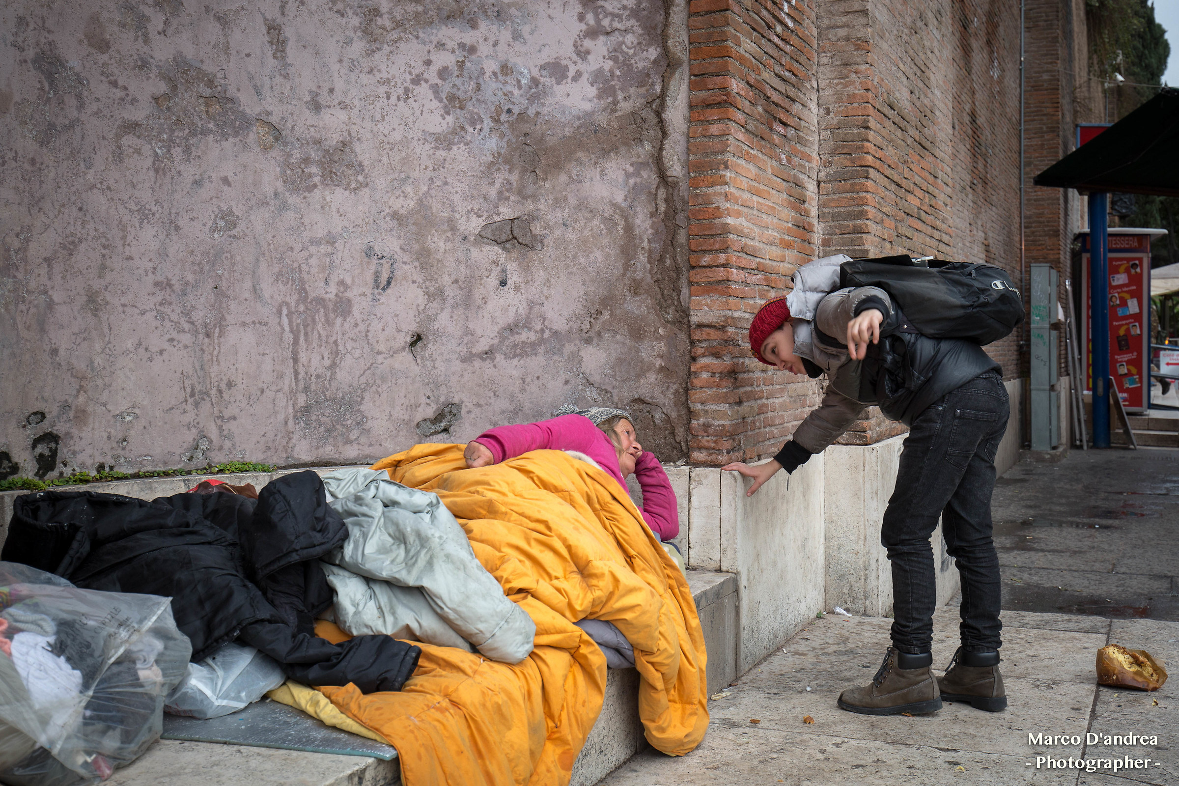 per raccontare qualcosa non c'e ricchezza ne età