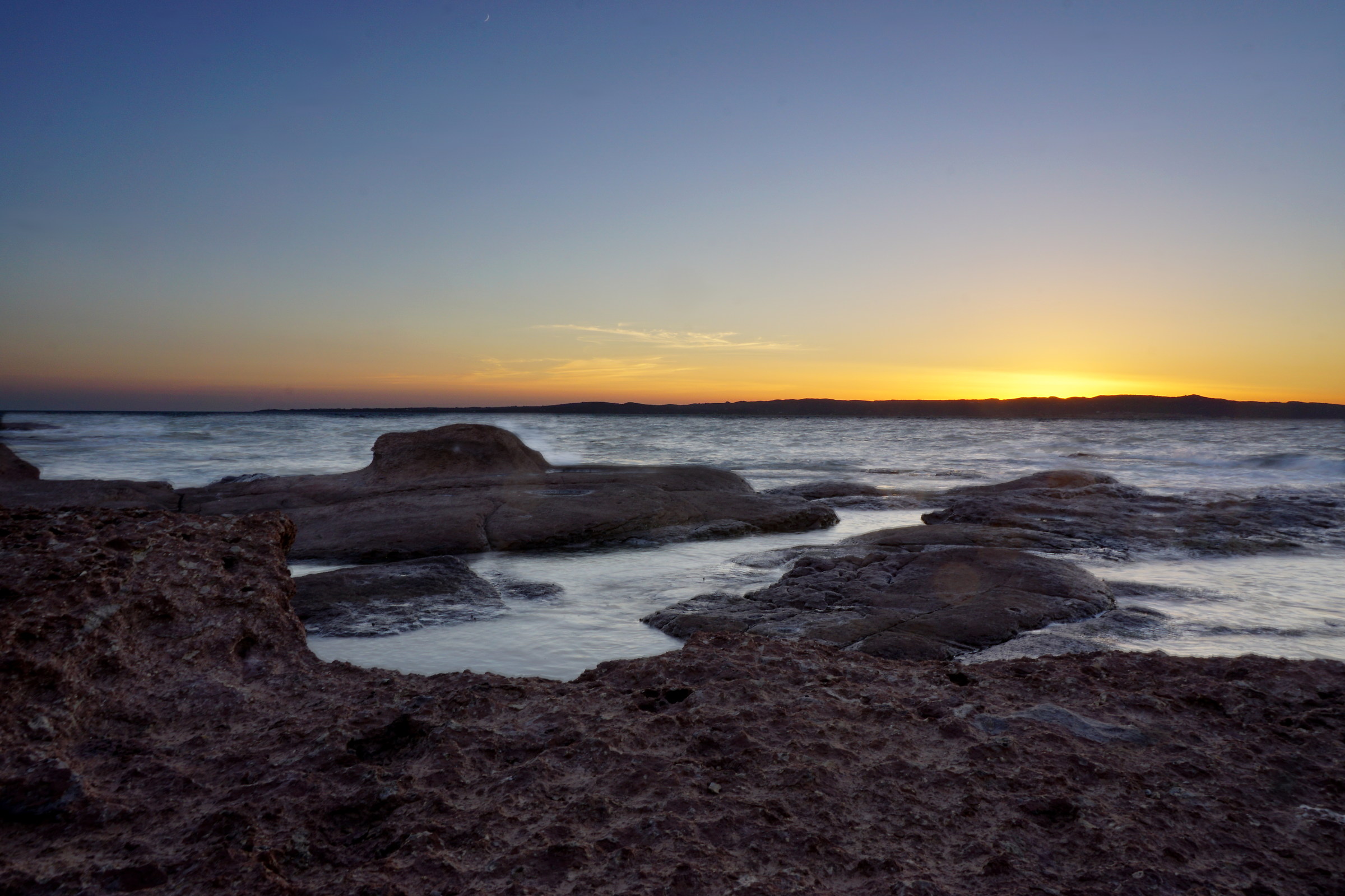 Tramonto a Calasetta sull'Isola di S. Antioco