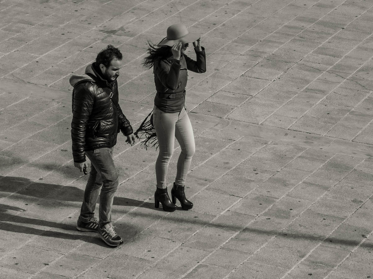 Vento dispettoso....