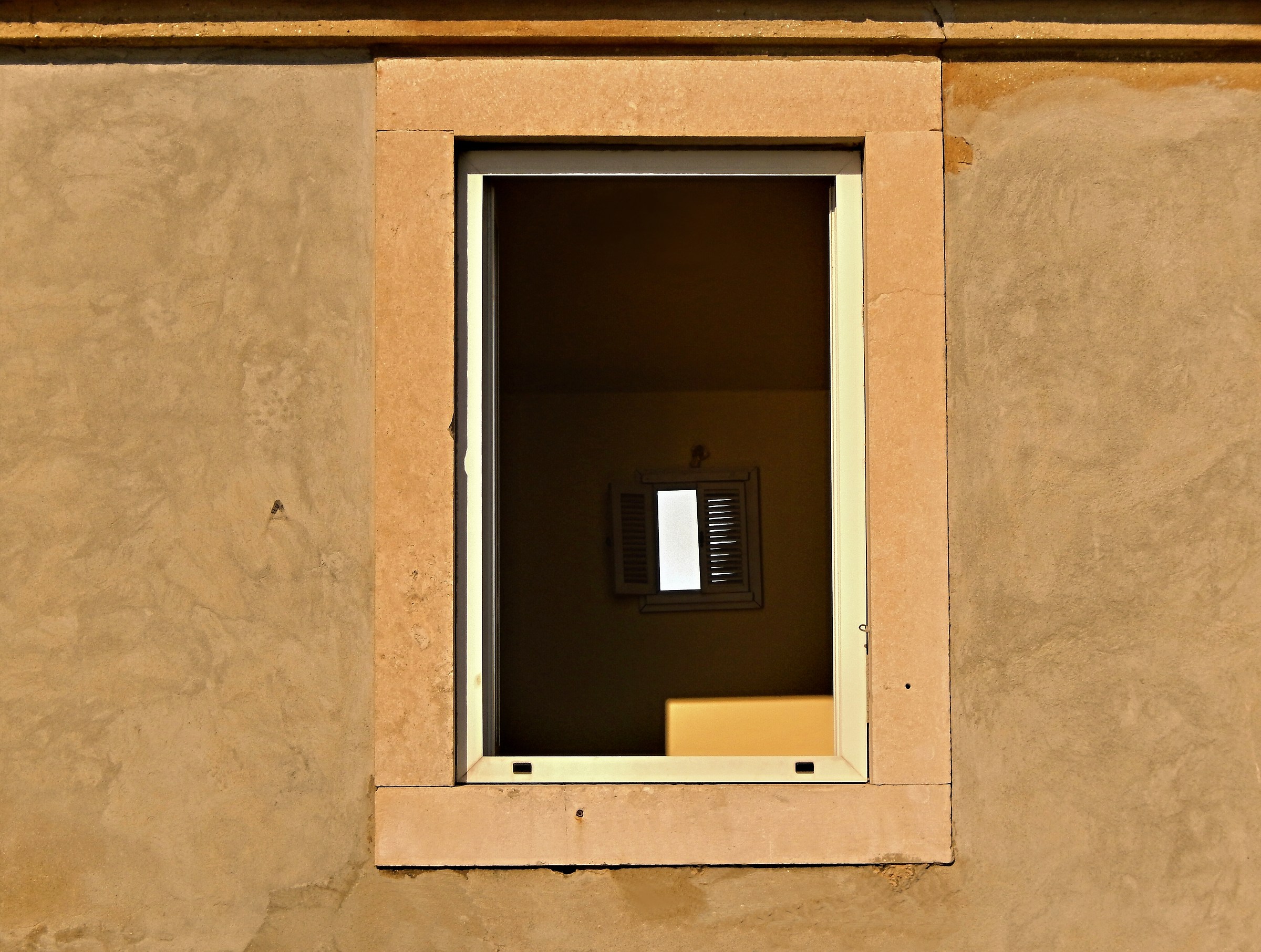 look out the window and ... "look inside" ...