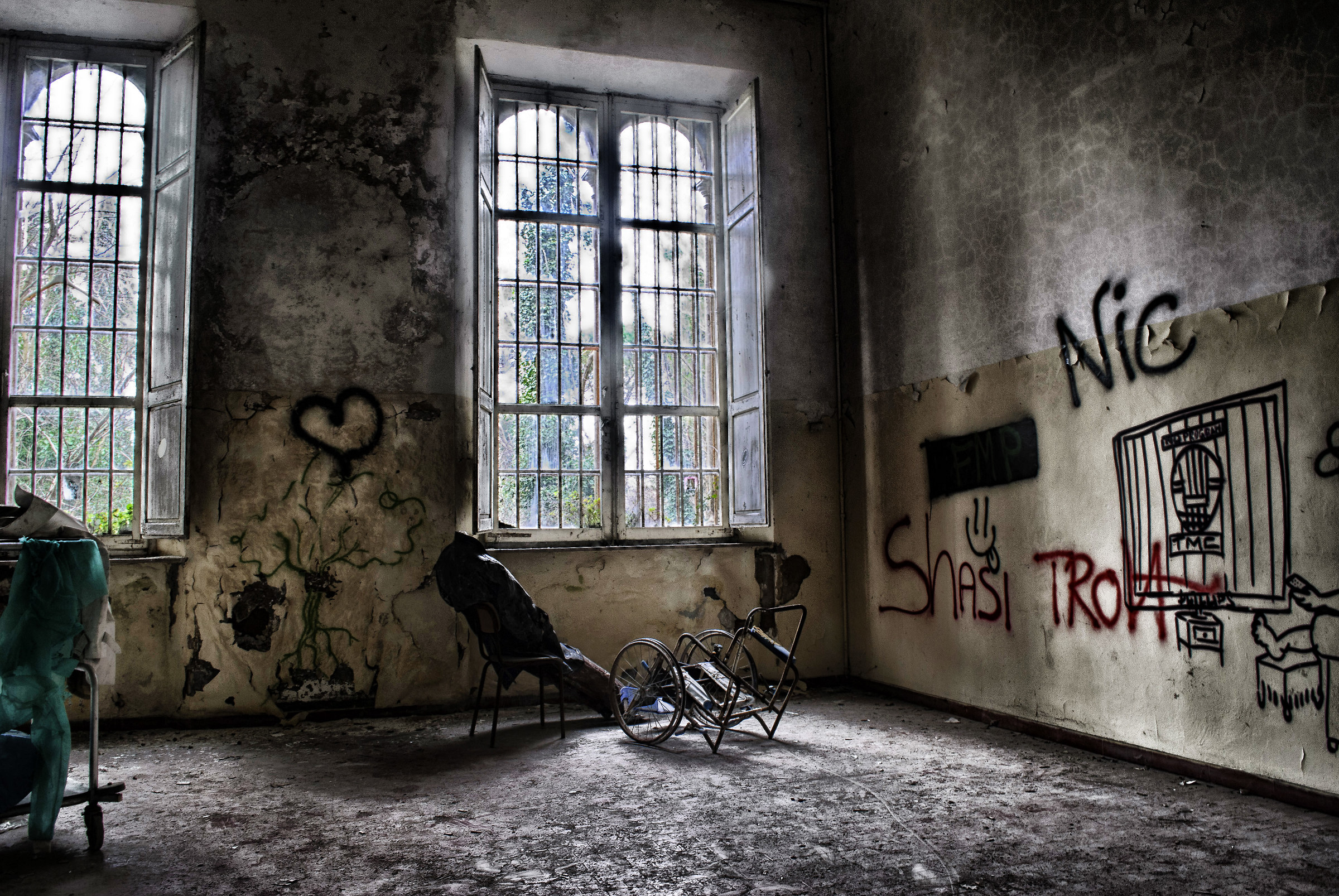 I can not get out ... never again ...