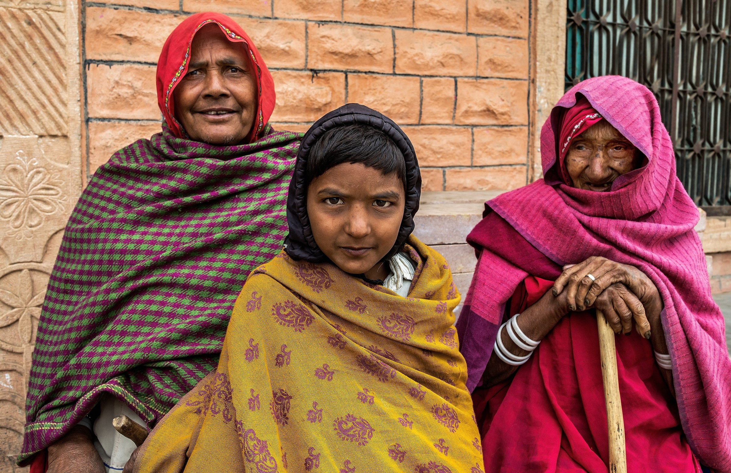 Rajasthan 2017 - Tre generazioni