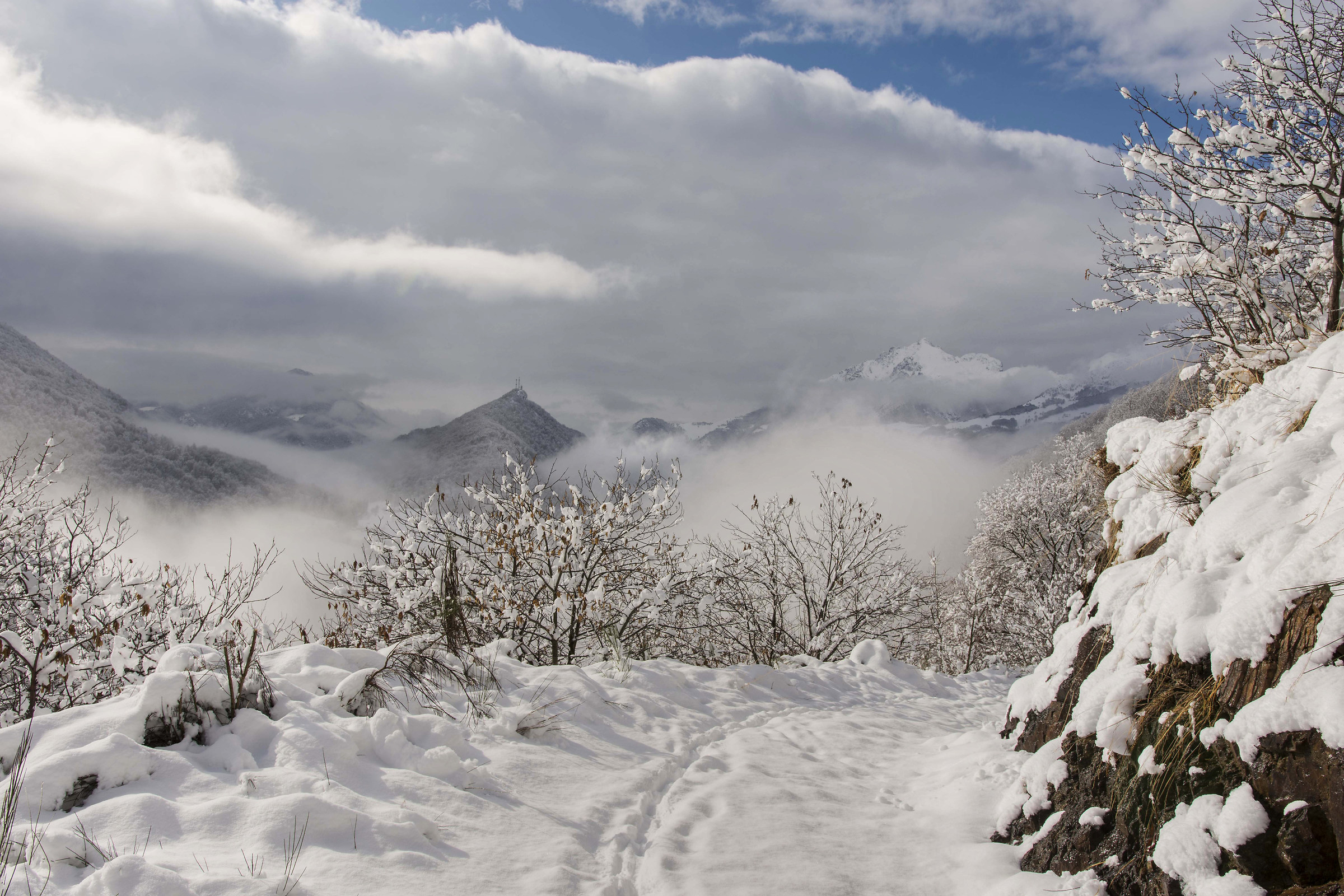 The way of the Alpe Mota