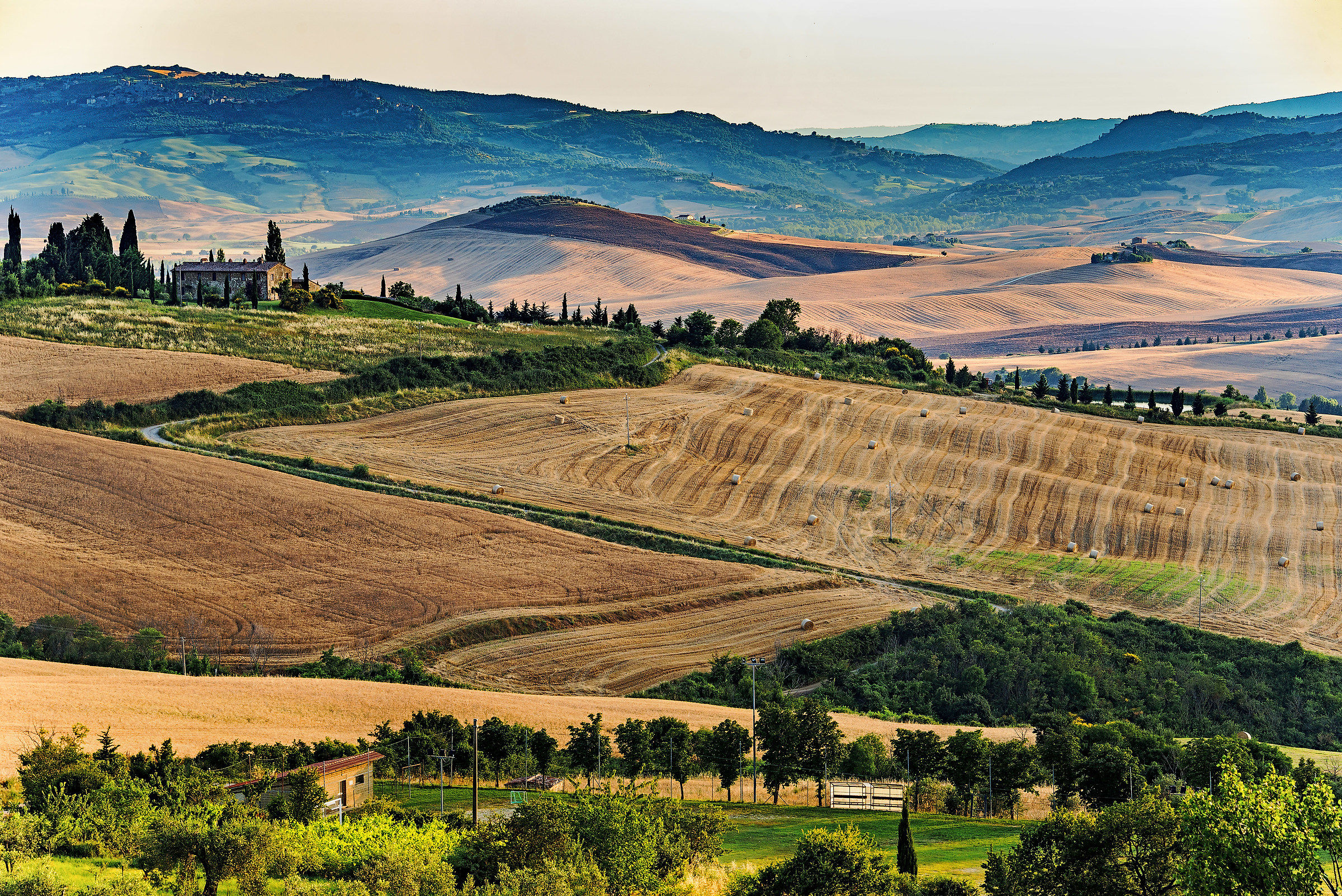 La campagna della Val d'Orcia