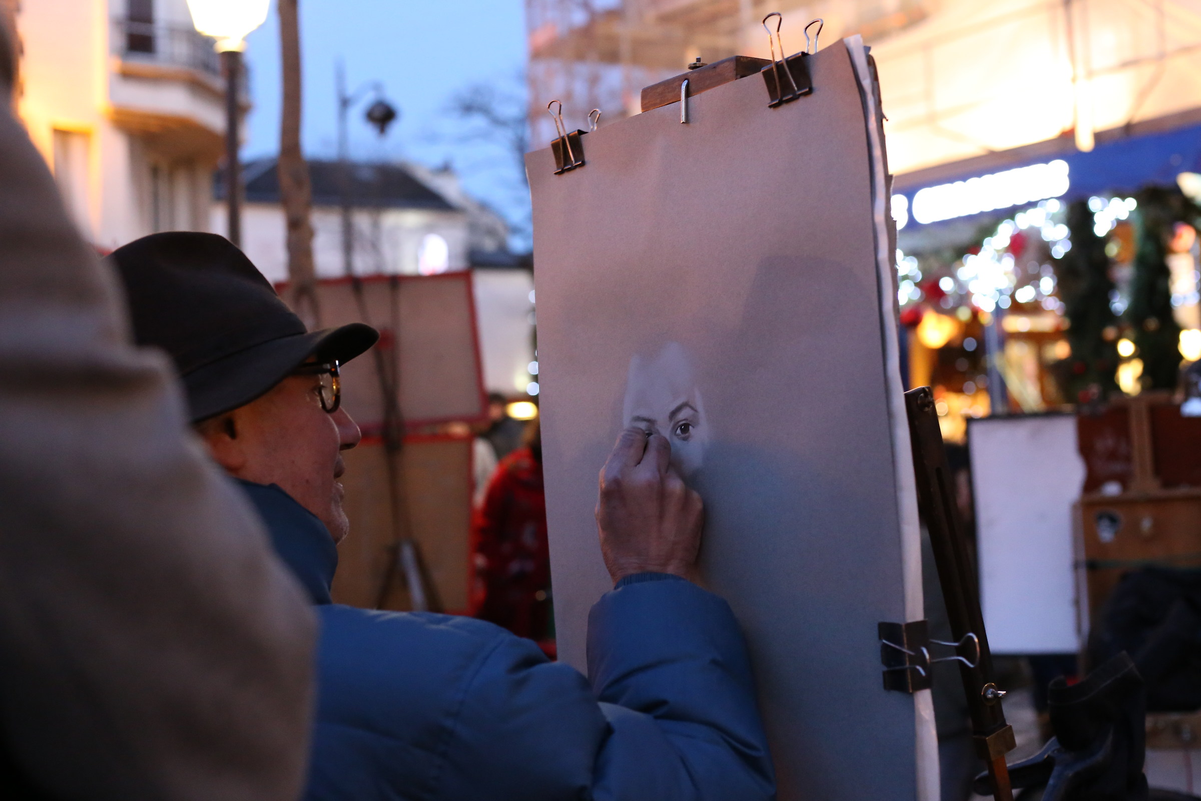 Artist in Montmartre