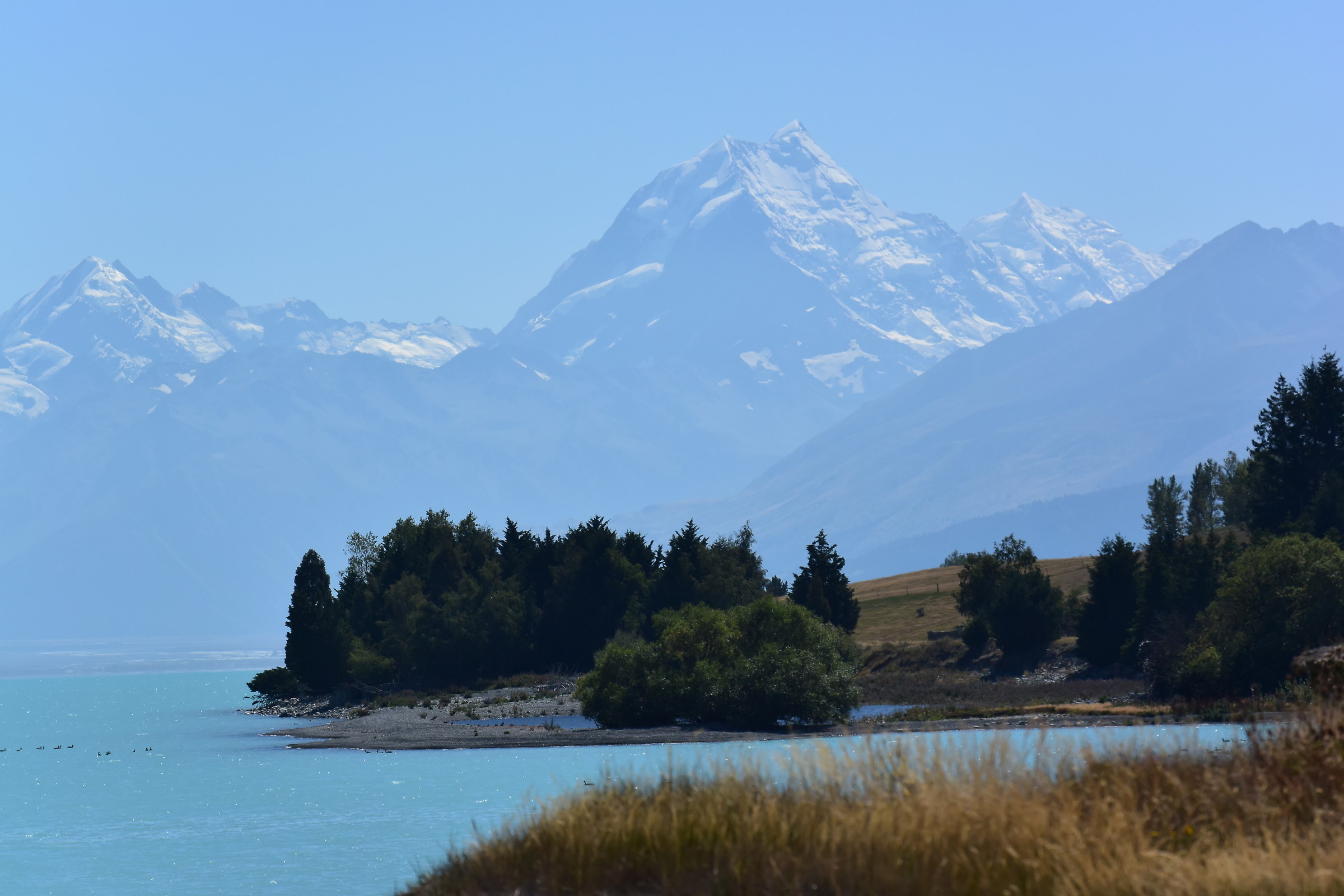 Aoraki Mount Cook and Lake Pukaki