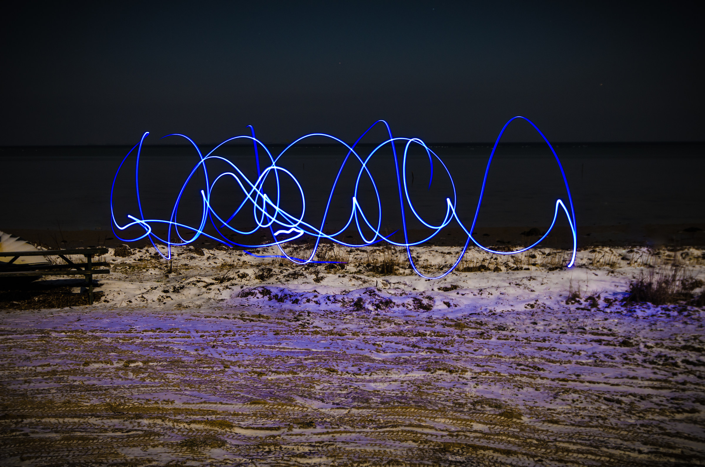 First attempt of lightpainting #2