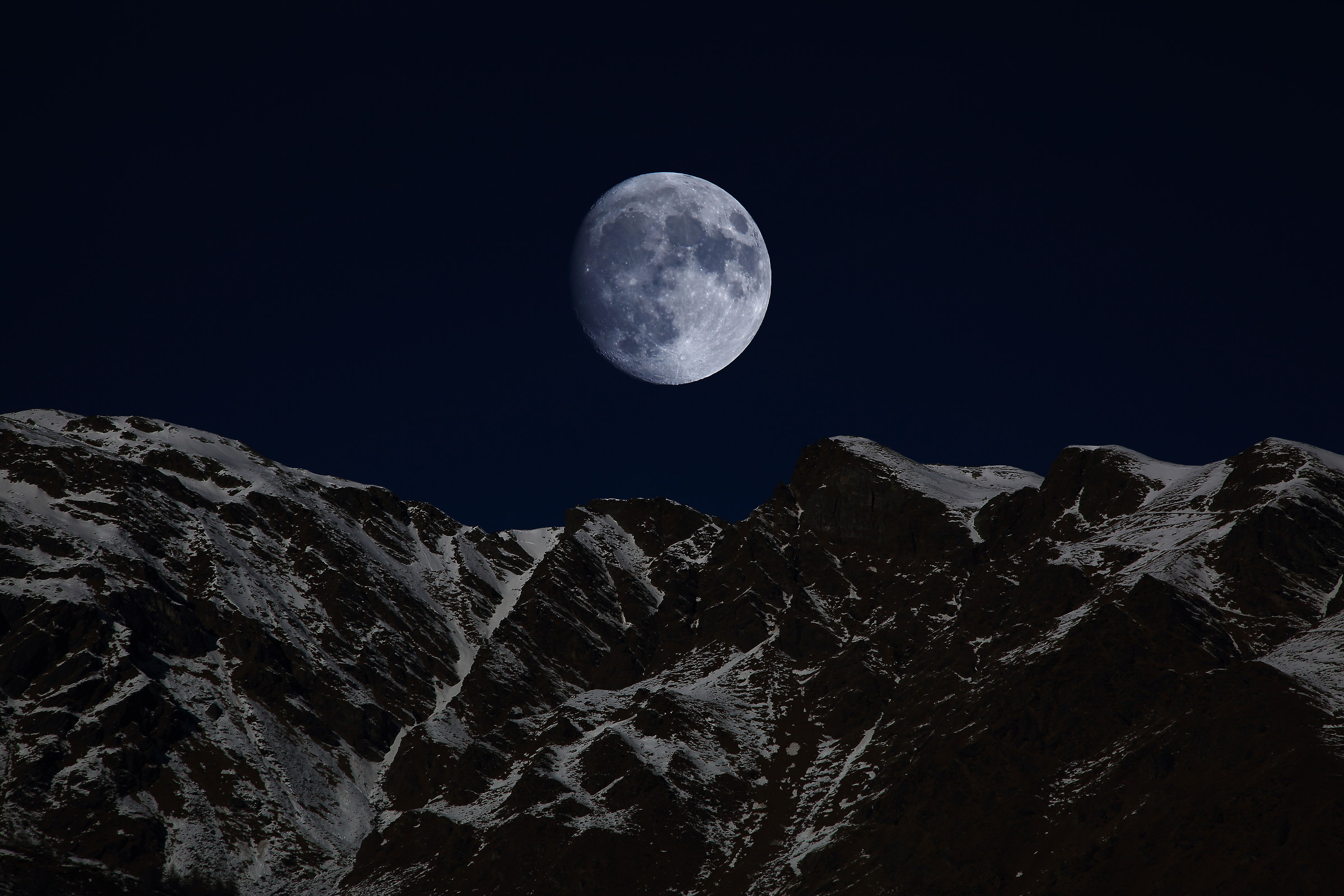 The mountains of the moon