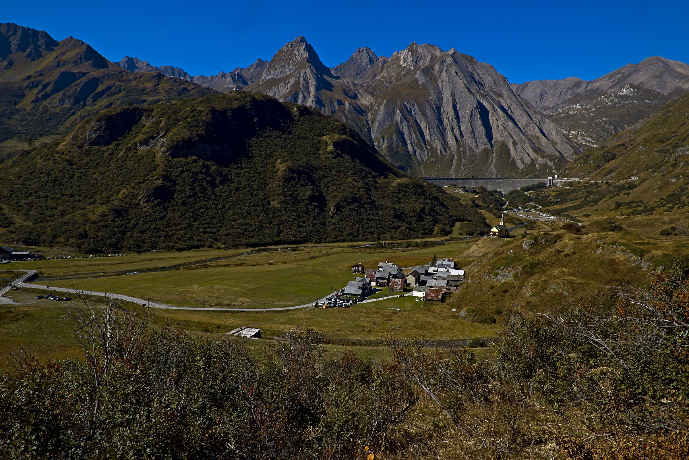Riale e la diga di Morasca