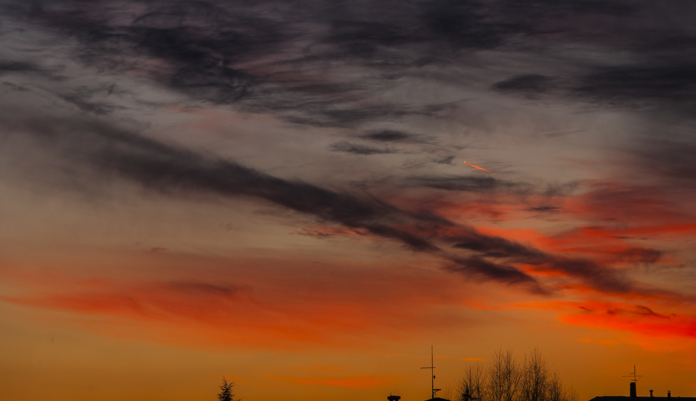 Tramonto a Cavarzano Belluno 2