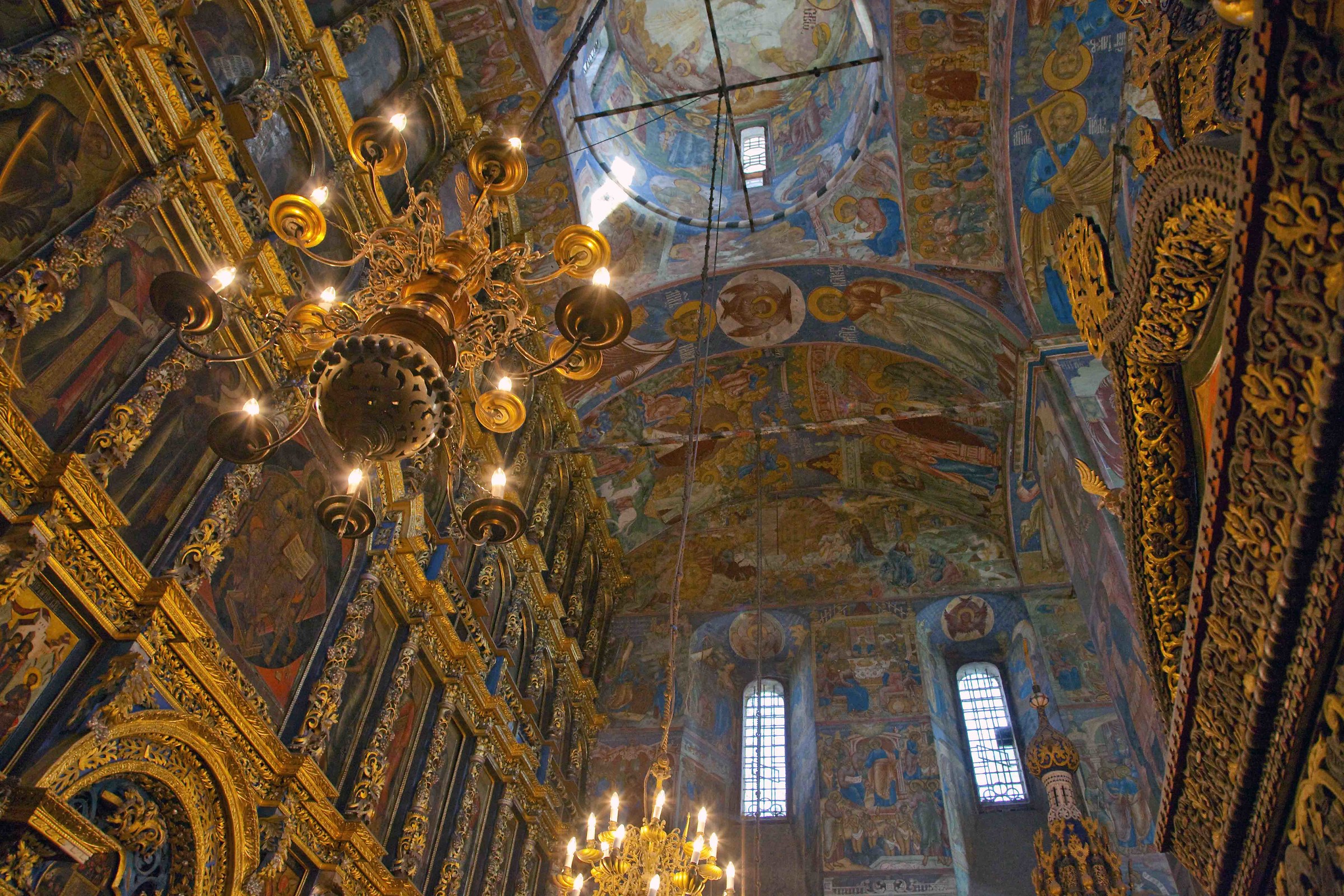 Interior Orthodox church