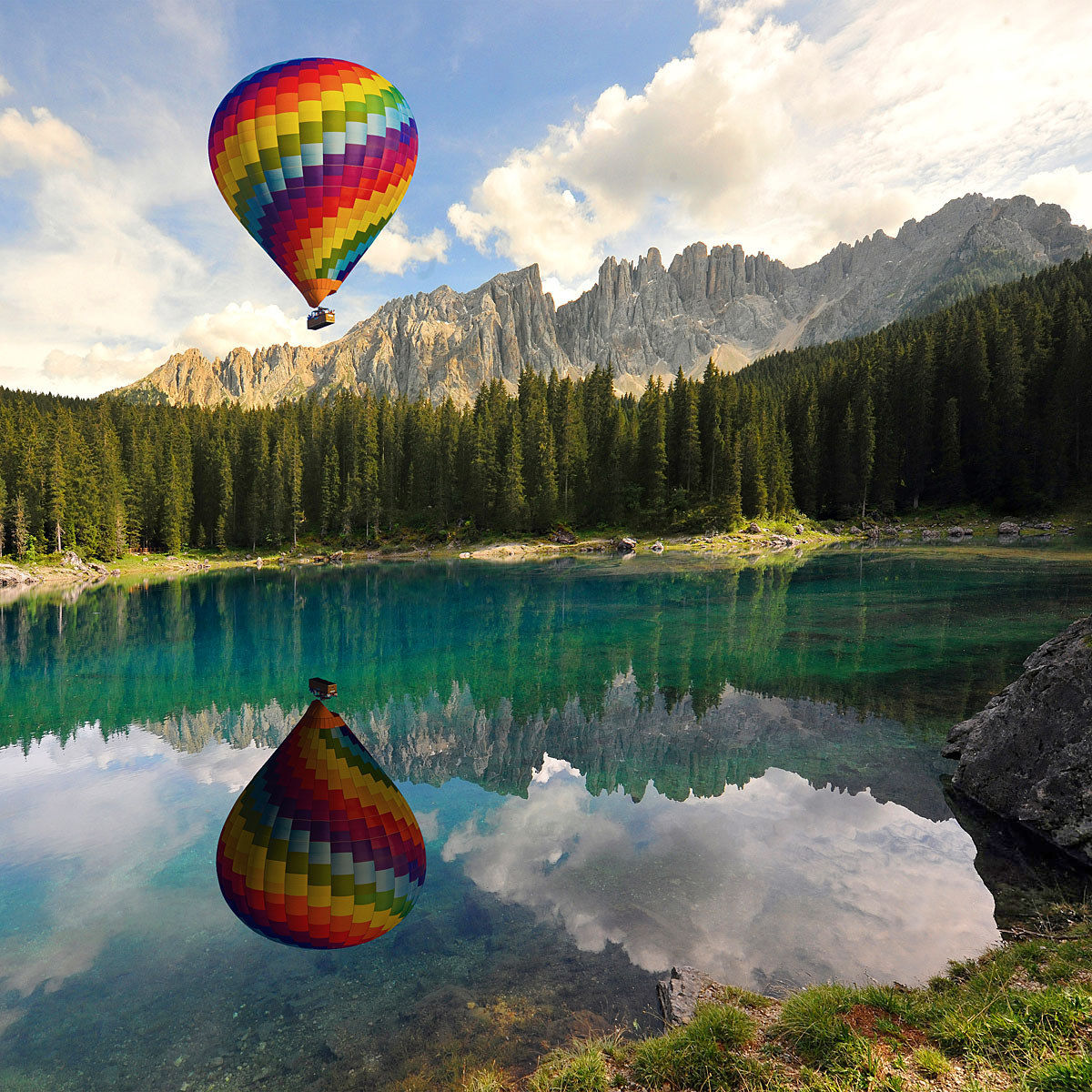 Balloon Lake Carezza