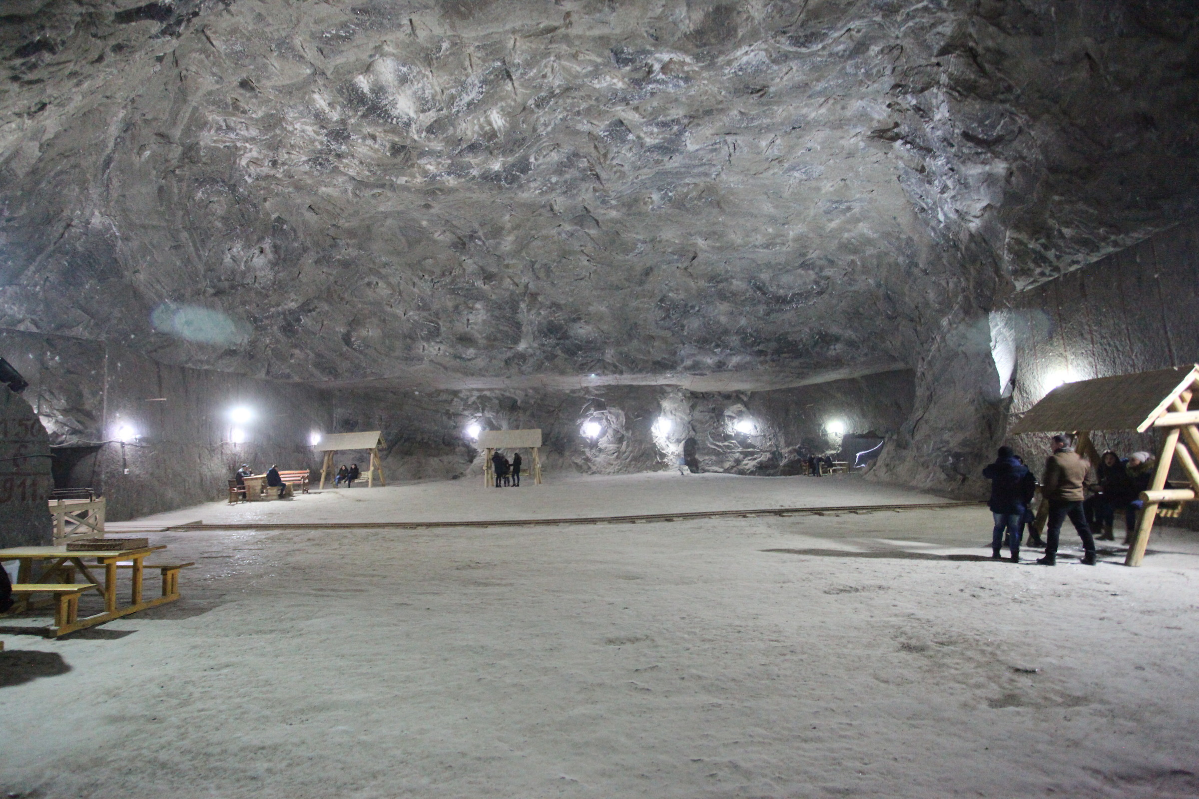 relaxation room at 75 m depth